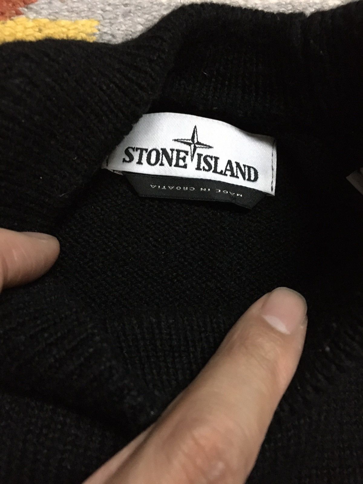 Stone Island × Vintage Rare Vintage Stone Island wool sweater Size US S / EU 44-46 / 1 - 2 Thumbnail