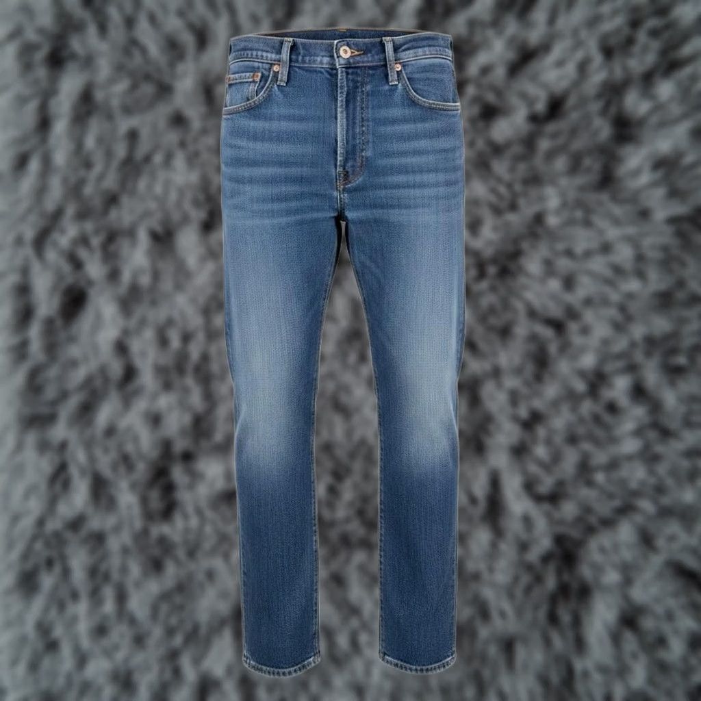 Levi's Levi's 514 Jeans Mens 30x32 Blue Medium Wash Straight Stretch Denim Zip Fly Size US 30 / EU 46 - 1 Thumbnail