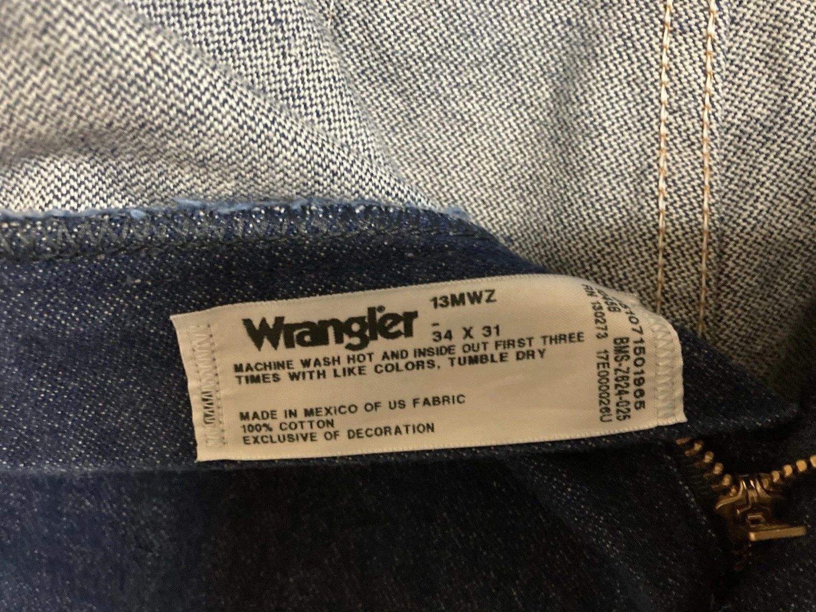 Wrangler VTG Wrangler Cowboy Cut Jeans 13MWZ 90s Y2K Size 34x31 Size US 34 / EU 50 - 5 Thumbnail