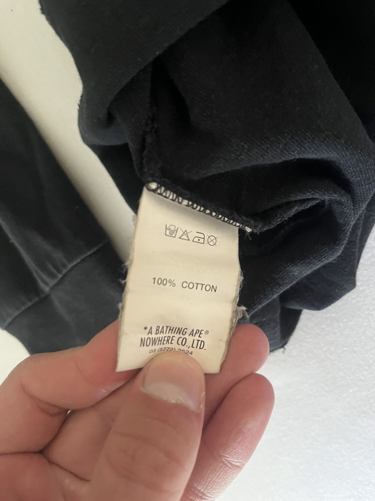 Aape × Bape Black a bathing ape (Bape) longsleeve/shirt Size US M / EU 48-50 / 2 - 5 Thumbnail