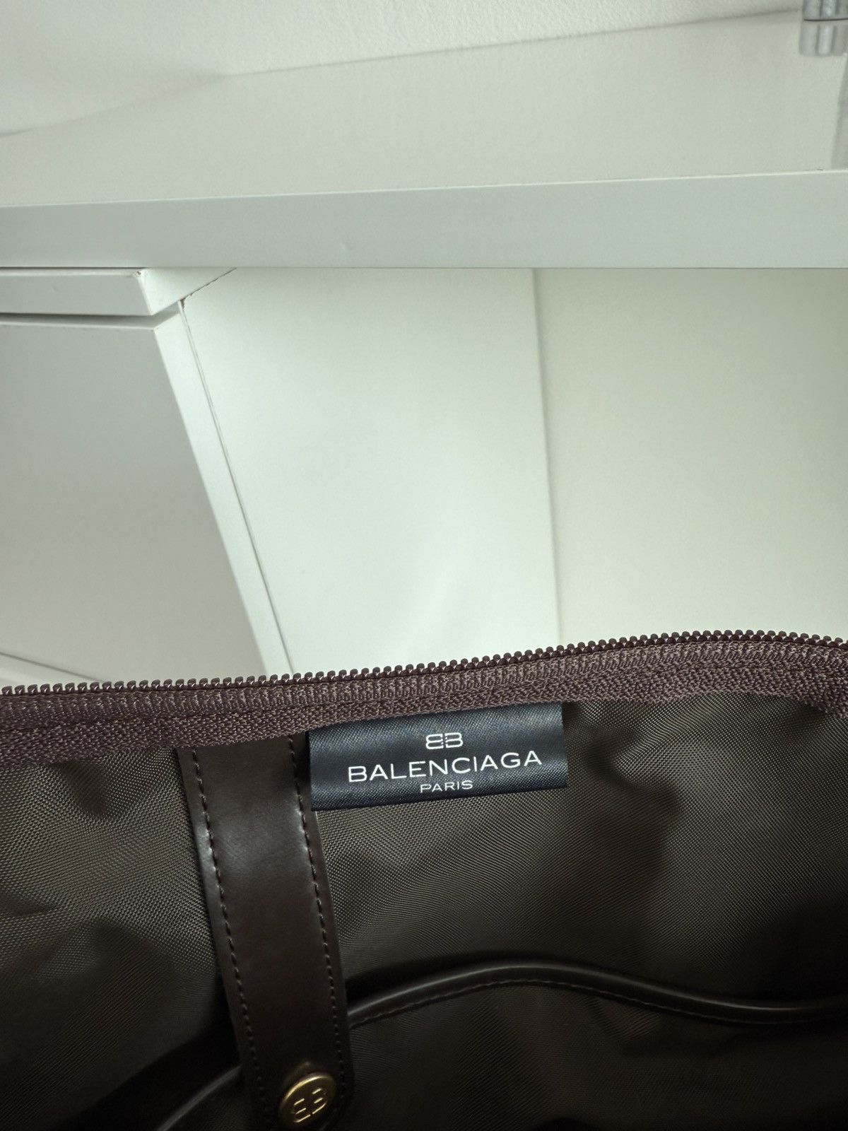 Balenciaga Vintage Balenciaga BB Logo Gold Boston Bag Size ONE SIZE - 13 Thumbnail