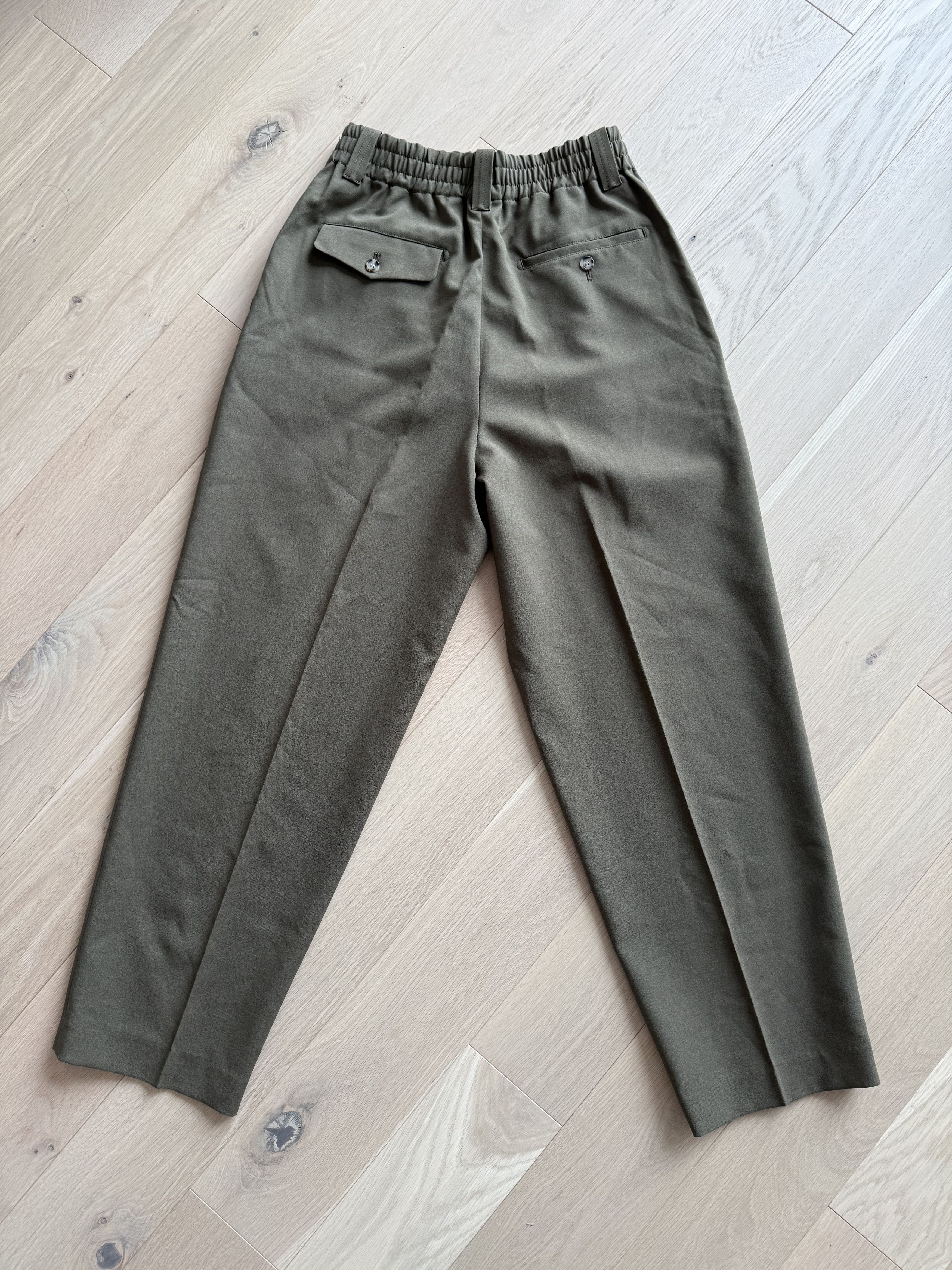 Marni × Uniqlo Uniqlo x Marni SS22 Wide Fit Easy Pants Olive Green Size S Size US 30 / EU 46 - 2 Thumbnail