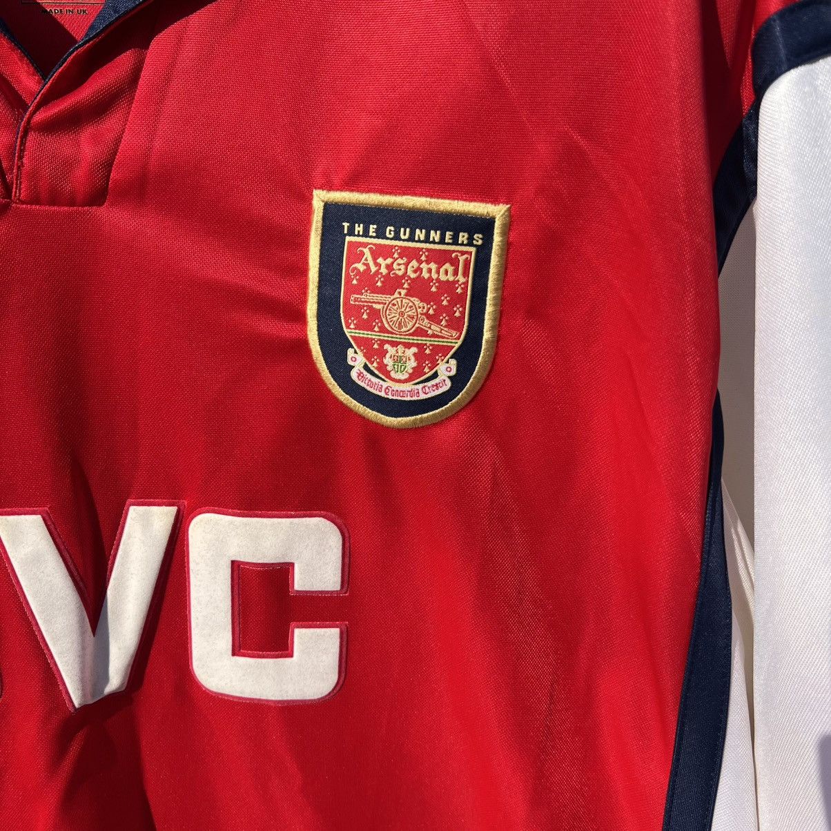 Nike Arsenal Nike JVC soccer jersey football t shirt Vieira Size US L / EU 52-54 / 3 - 4 Thumbnail