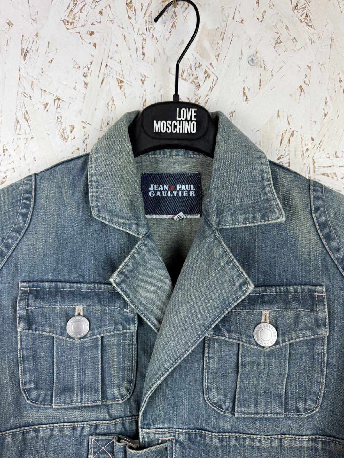 Jean Paul Gaultier Vintage Jean Paul Gaultier Jean’s Short Denim Jacket Blue 38 Size XS / US 0-2 / IT 36-38 - 2 Thumbnail