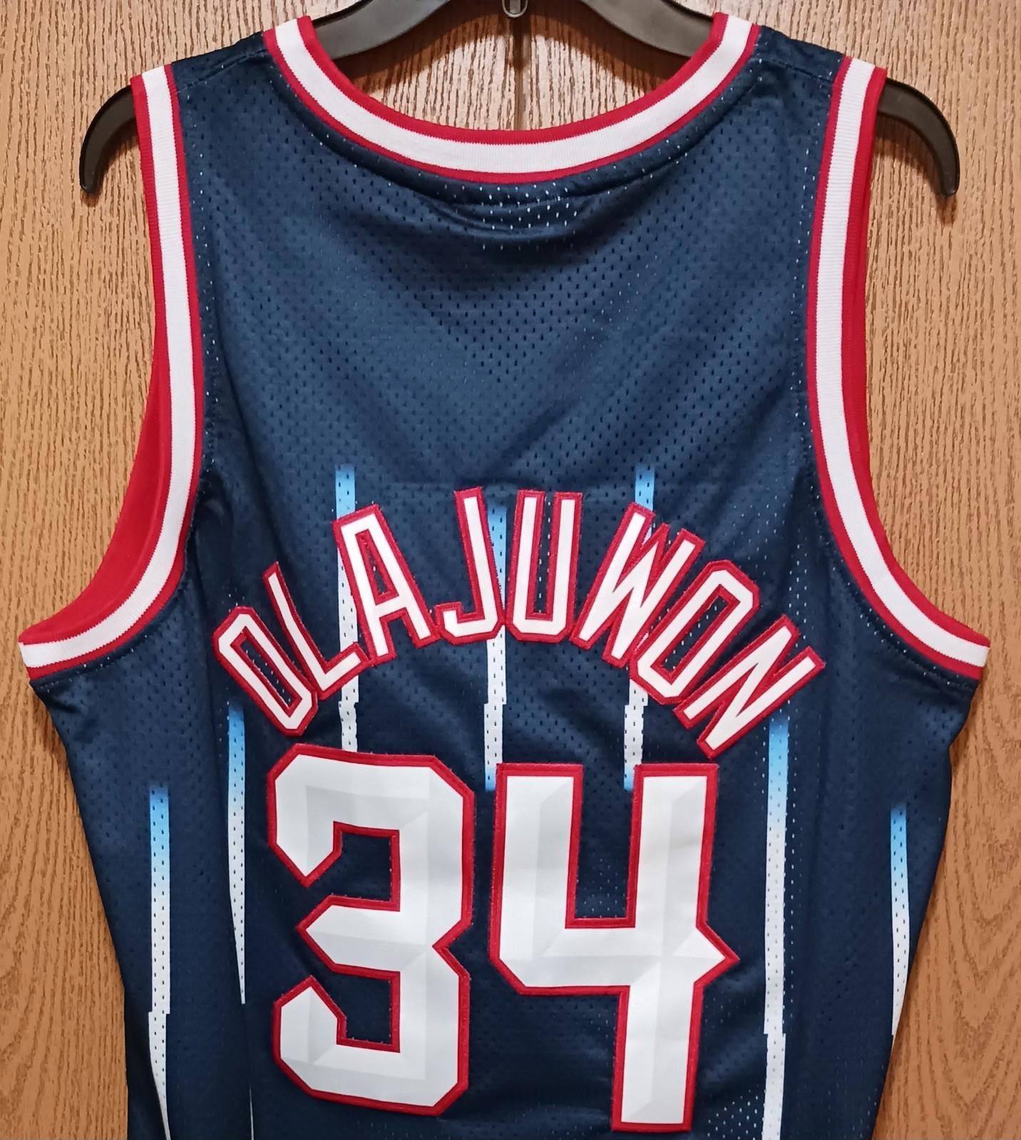 Other Hakeem Olajuwon (Mitch/Ness)-(Rockets)-(Size:XL)-$100 Size US XL / EU 56 / 4 - 7 Thumbnail