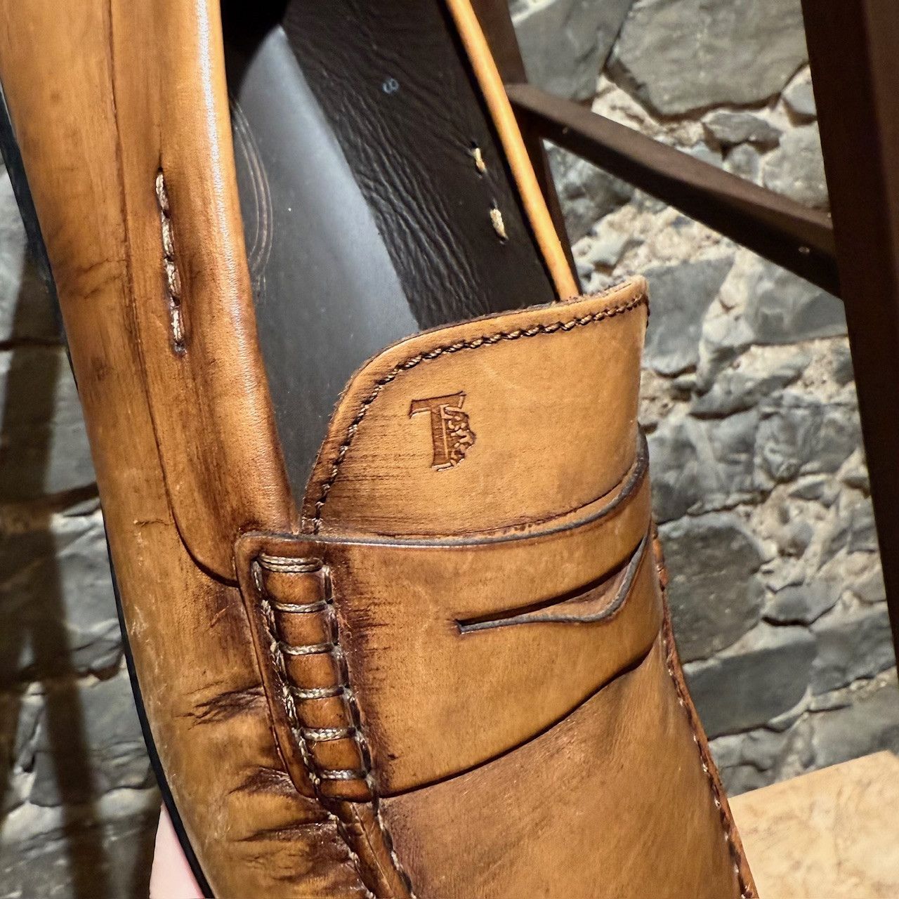 Tod's Tod's Beige Yellow Leather Penny Driving Loafers Size US 9 / EU 42 - 5 Thumbnail