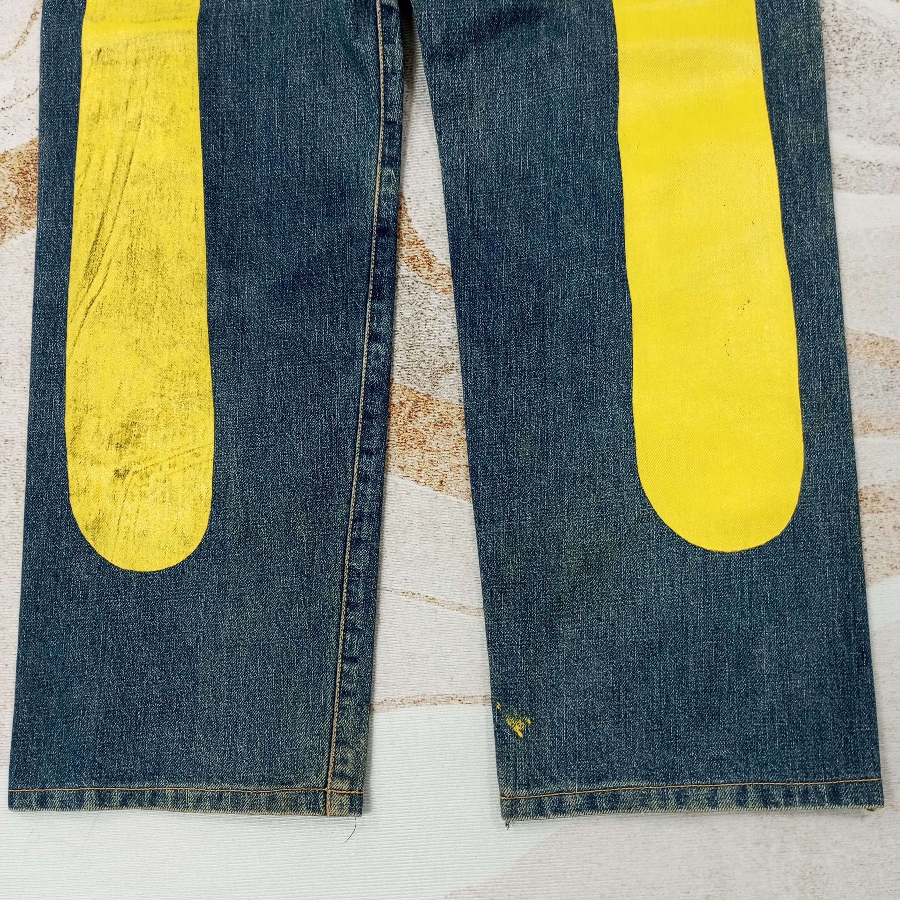 Evisu Vintage Evis Streetwear Custom Daicock Jeans c235n25 Size US 28 / EU 44 - 3 Thumbnail