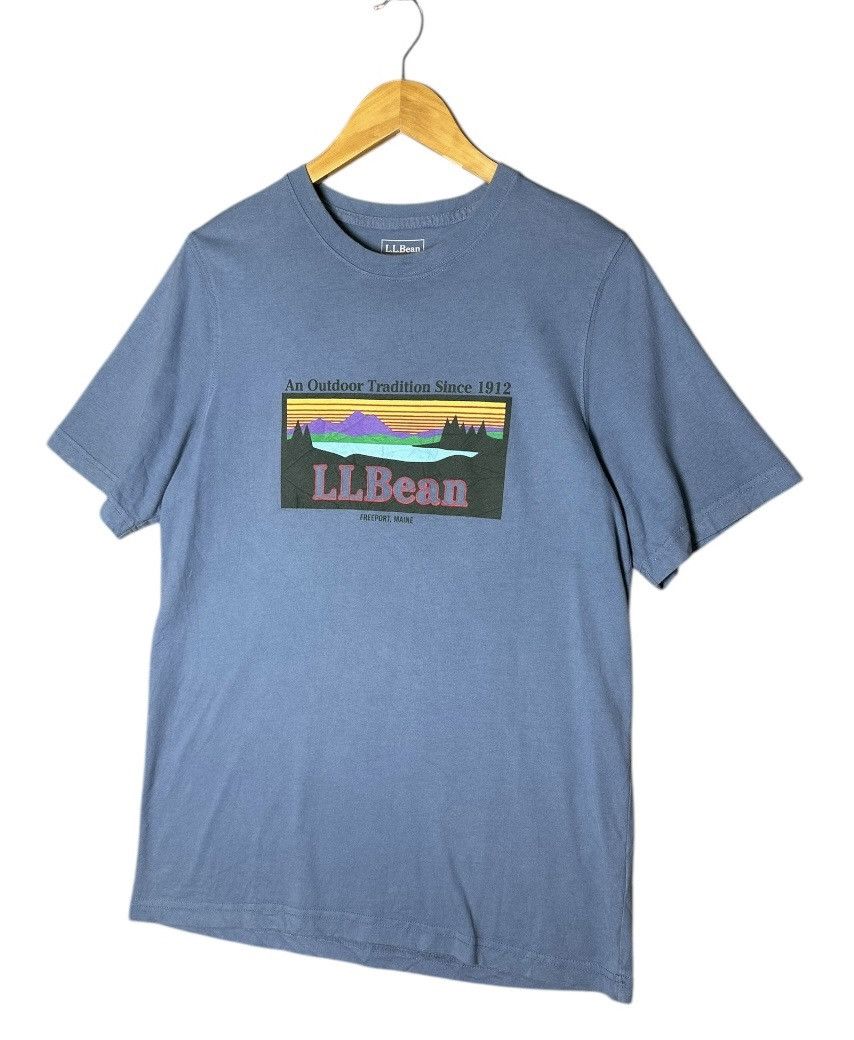 L.L. Bean × Vintage Traverse Graphic Tee Katahdin Logo Size US M / EU 48-50 / 2 - 2 Thumbnail