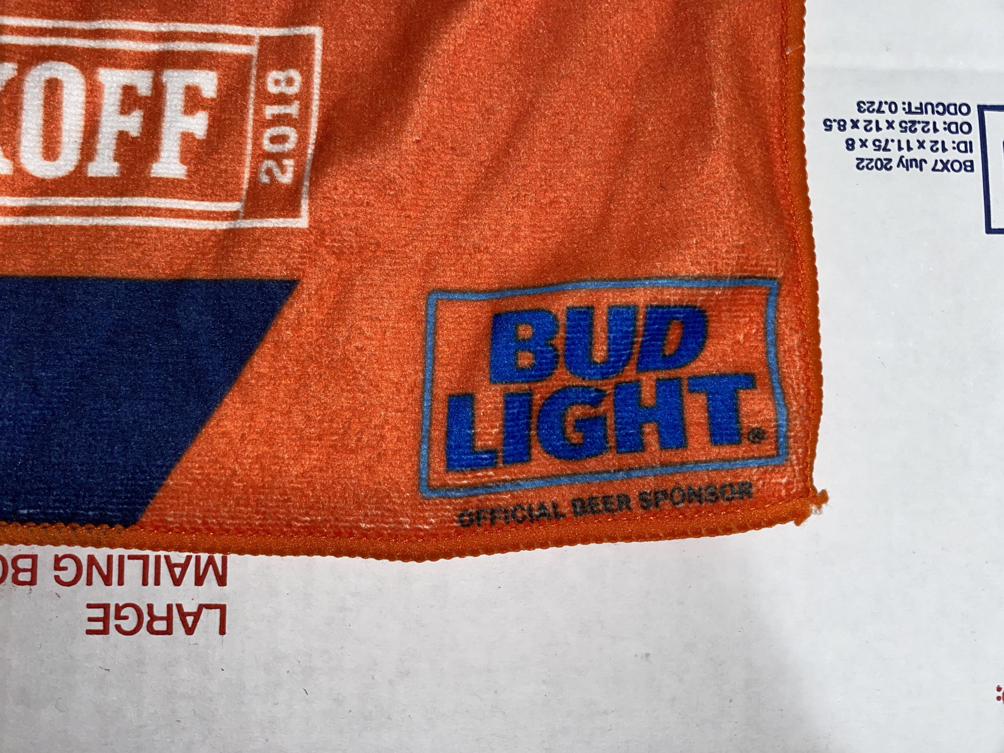 NFL 2018 NFL football game Towel Denver Broncos Seattle Seahawks Size ONE SIZE - 5 Thumbnail
