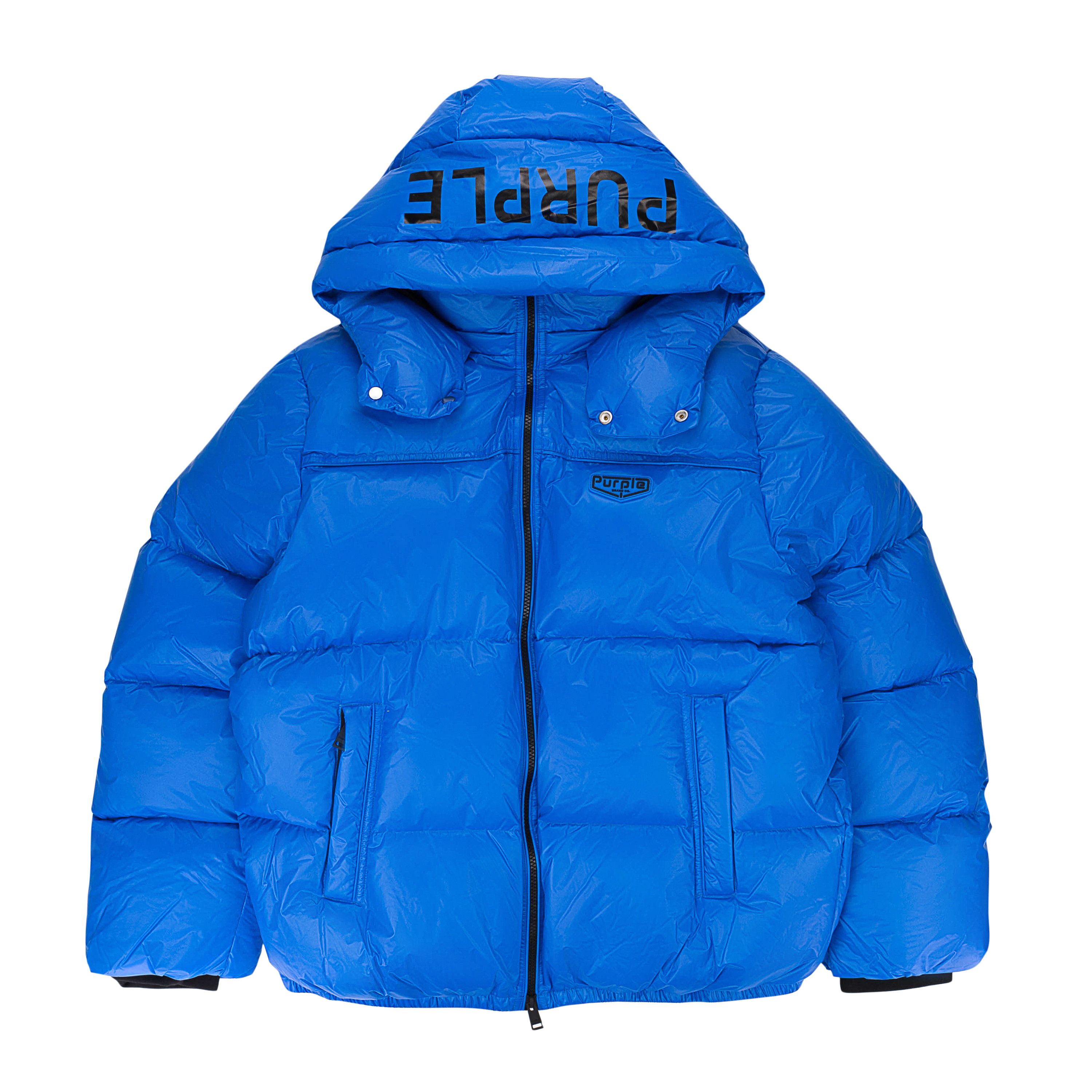 Purple Brand NYLON DOWN PUFFER BLUE DOWN & PUFFER JACKETS Size XXL Size US XXL / EU 58 / 5 - 1 Thumbnail