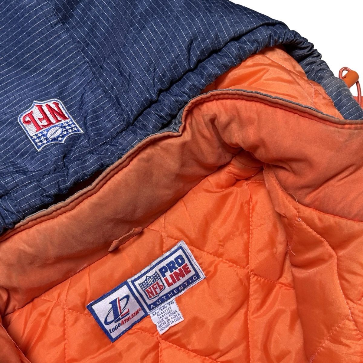 Logo Athletic NFL Pro Line Denver Broncos Puffer Jacket Logo Athletics XL Size US XL / EU 56 / 4 - 4 Thumbnail