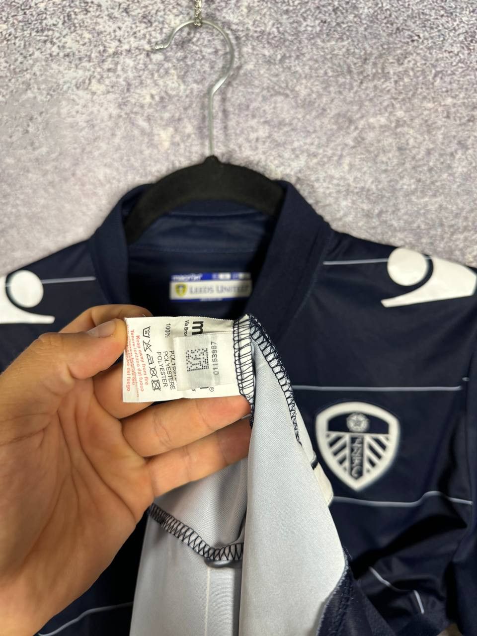 Macron Vintage Leeds United 2014/15 Away Macron Soccer Jersey Size US M / EU 48-50 / 2 - 9 Thumbnail