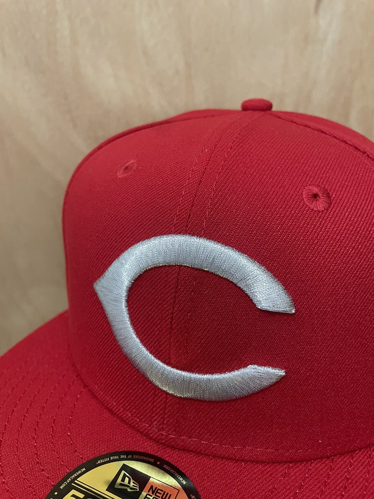 New Era Hat club Cincinnati reds Joe Morgan hof patch size 7 1/4 Size ONE SIZE - 7 Thumbnail