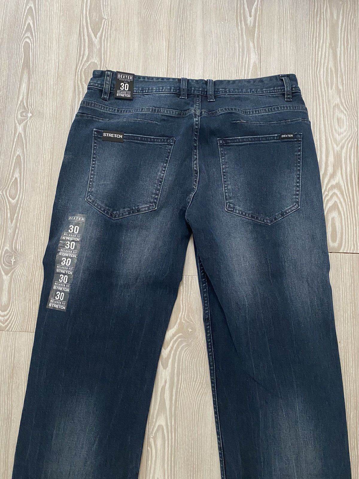 Levi's Straight Relaxed Blue Denim Jeans Size 30 Size US 30 / EU 46 - 6 Thumbnail