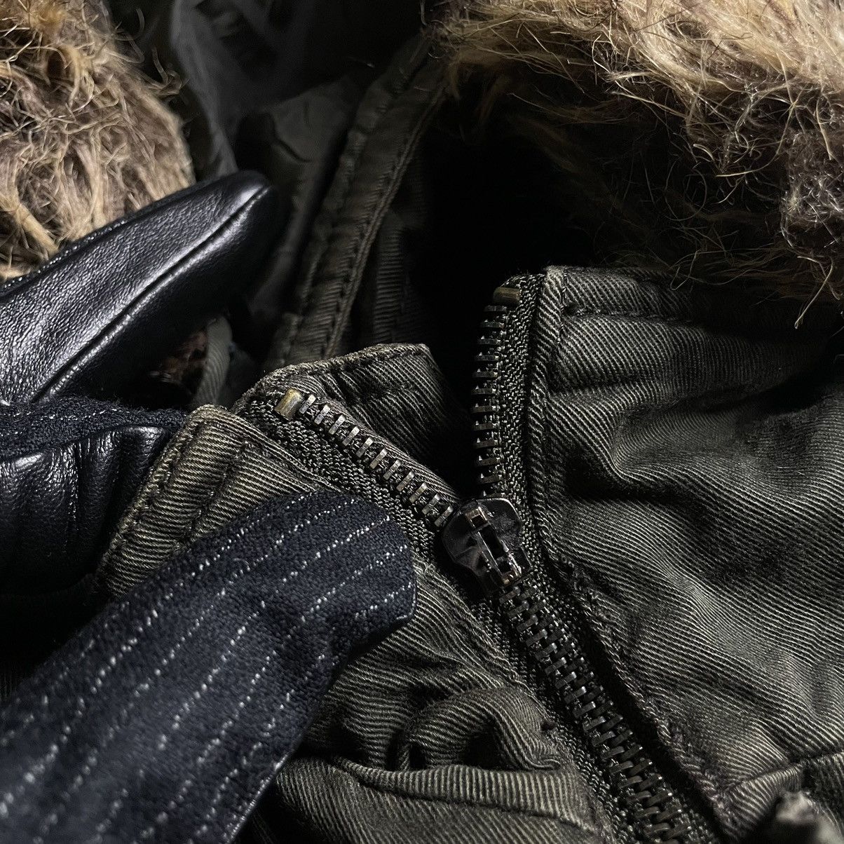 If Six Was Nine × In The Attic × Le Grande Bleu (L.G.B.) 🇯🇵 IN THE ATTIC FUR HOODIE PARKA JACKET Size US L / EU 52-54 / 3 - 16 Thumbnail