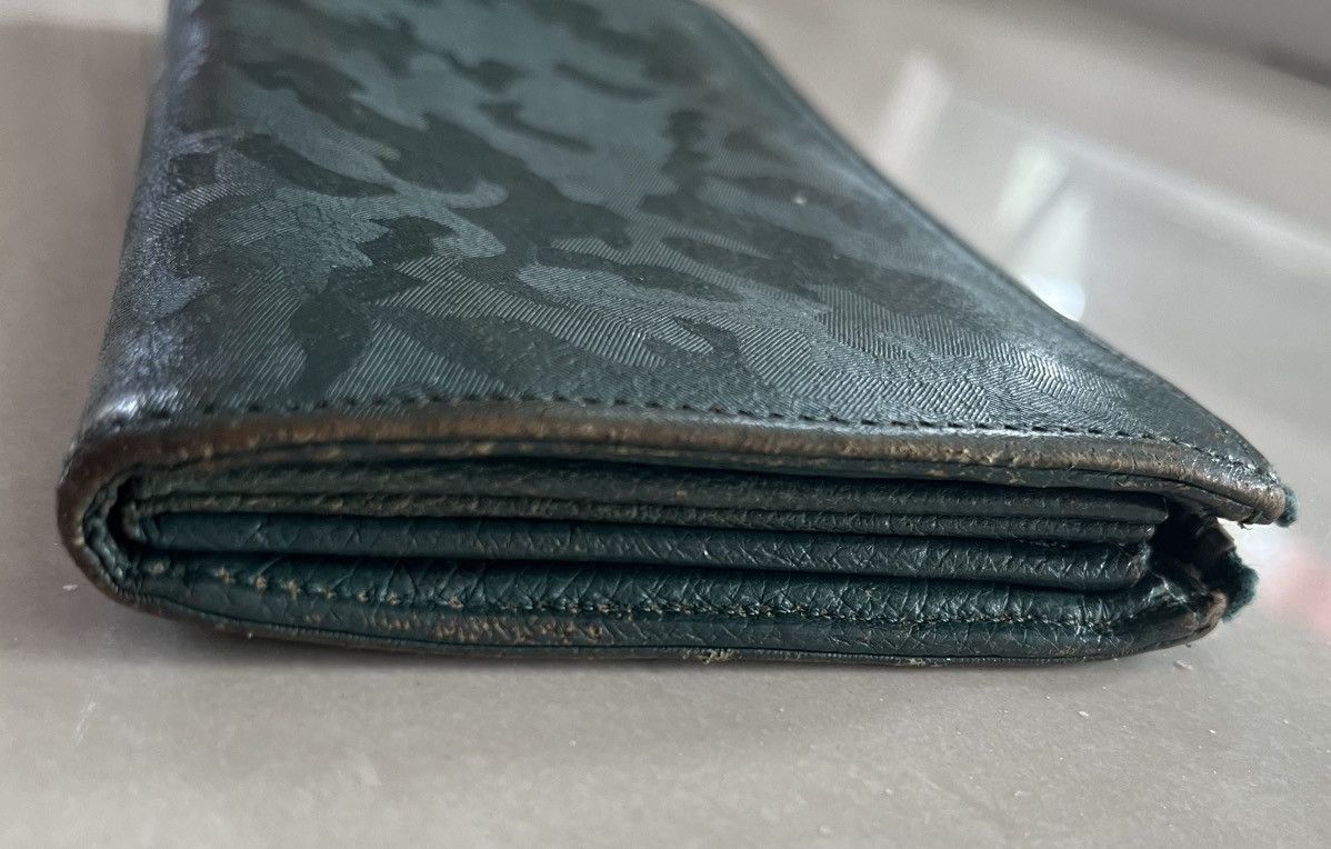 Porter Porter L Shaped Zipper Green Camouflage Pattern Long Wallet Size ONE SIZE - 13 Thumbnail