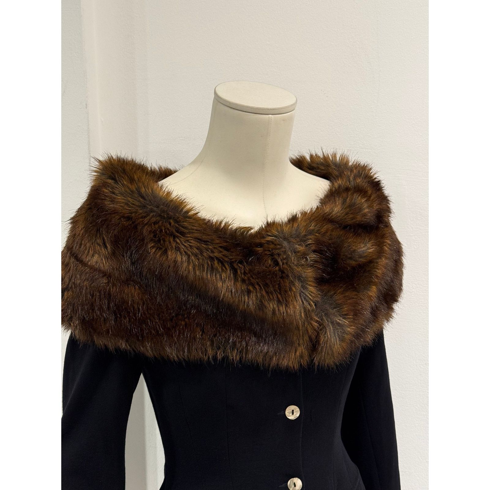 plein sud 2000s Plein Sud blazer with detachable fur Size S / US 4 / IT 40 - 3 Thumbnail