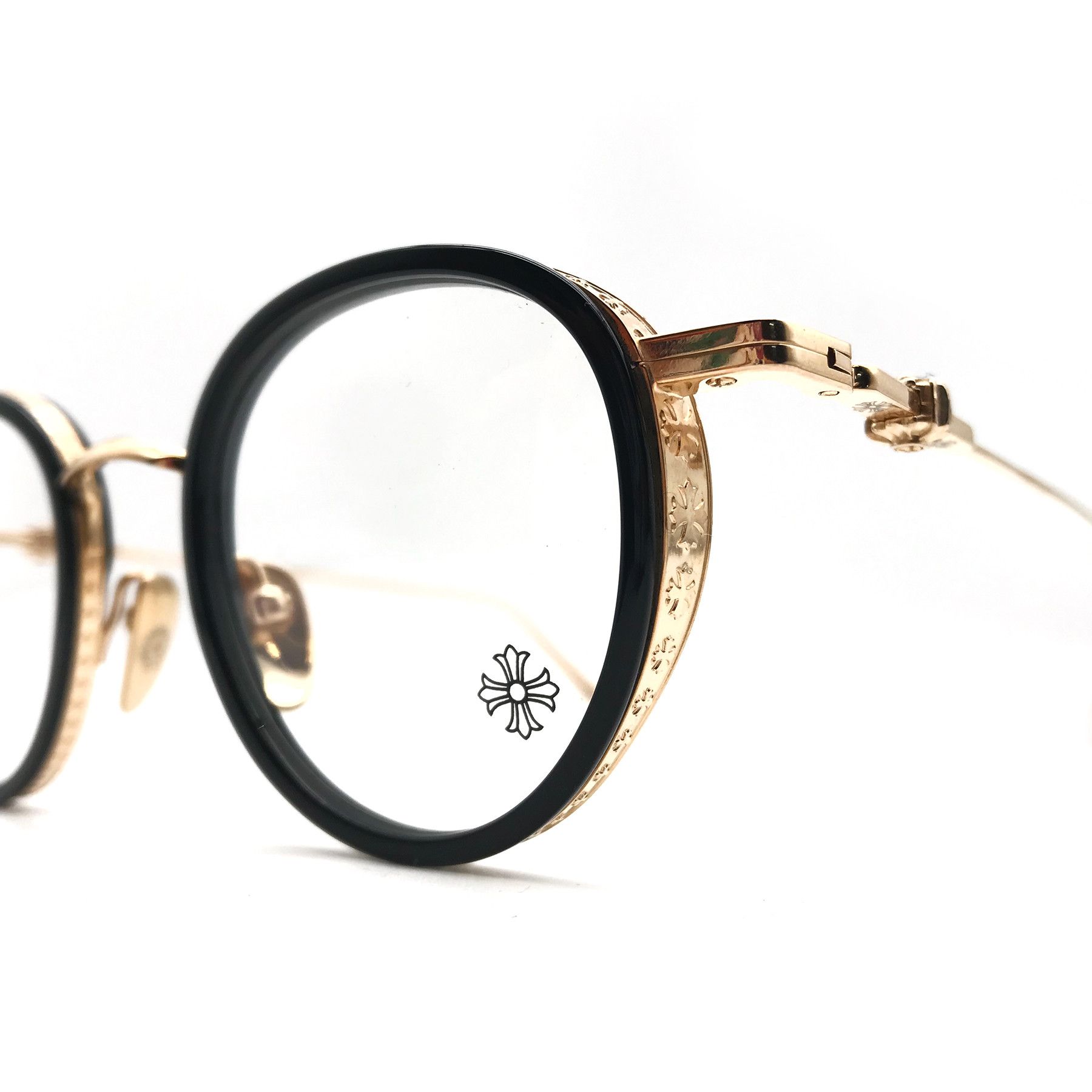 Chrome Hearts Chrome Hearts GUSH BK/GP Glasses Frame Size ONE SIZE - 4 Thumbnail