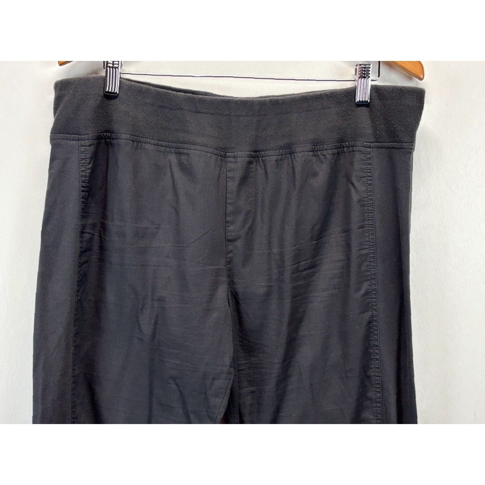 Soft Surroundings Soft Surroundings Women’s Ankle Pants Petites XL Gray Zippers Pull On Cotton Blend Zipper Tapered Ankle Style Size PXL Sz Pre-owned Size 40" / US 18 - 2 Thumbnail