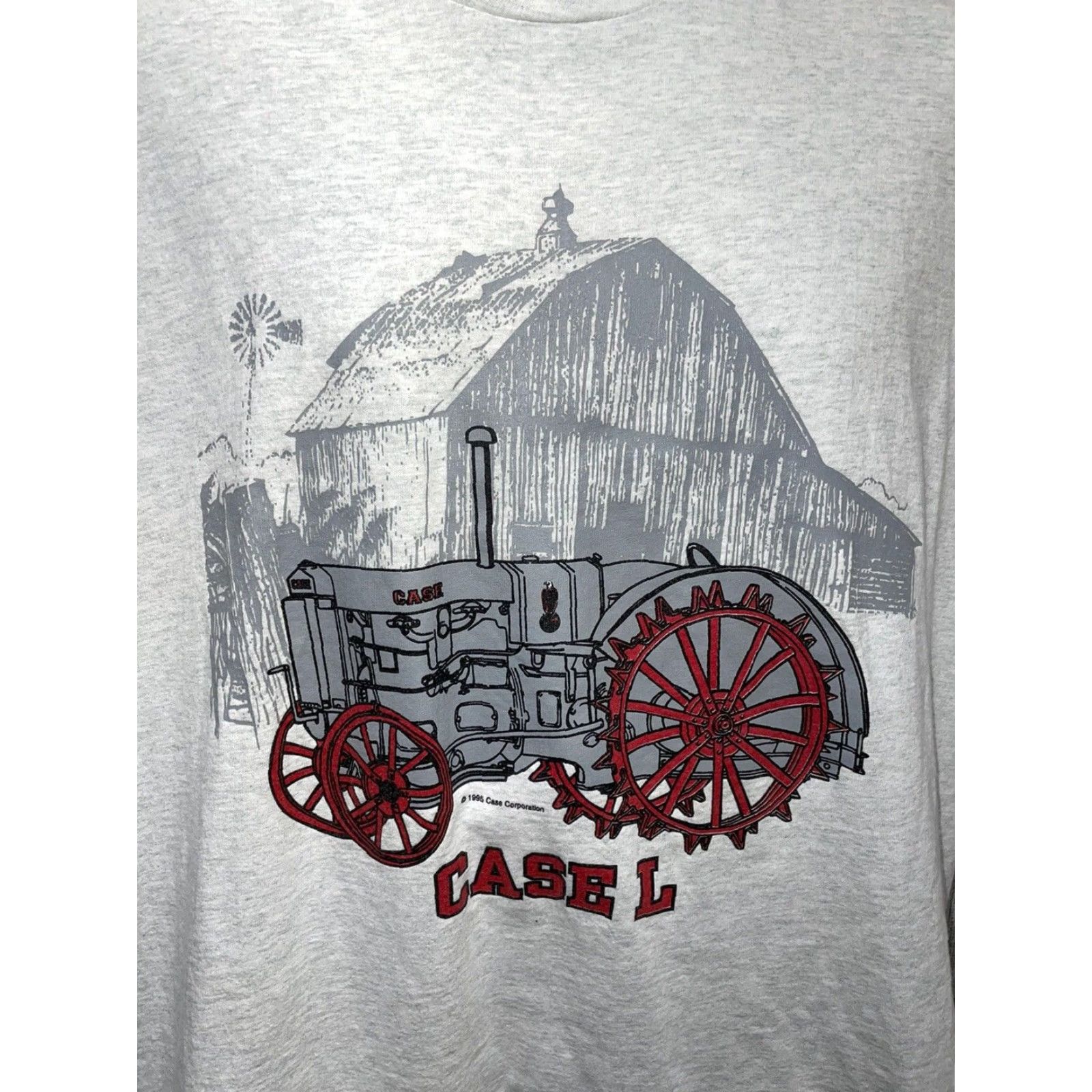 Fruit Of The Loom VINTAGE Fruit of the Loom T-Shirt Men XL Cotton Stitch Tractor Graphic USA Gray Size US XL / EU 56 / 4 - 4 Thumbnail