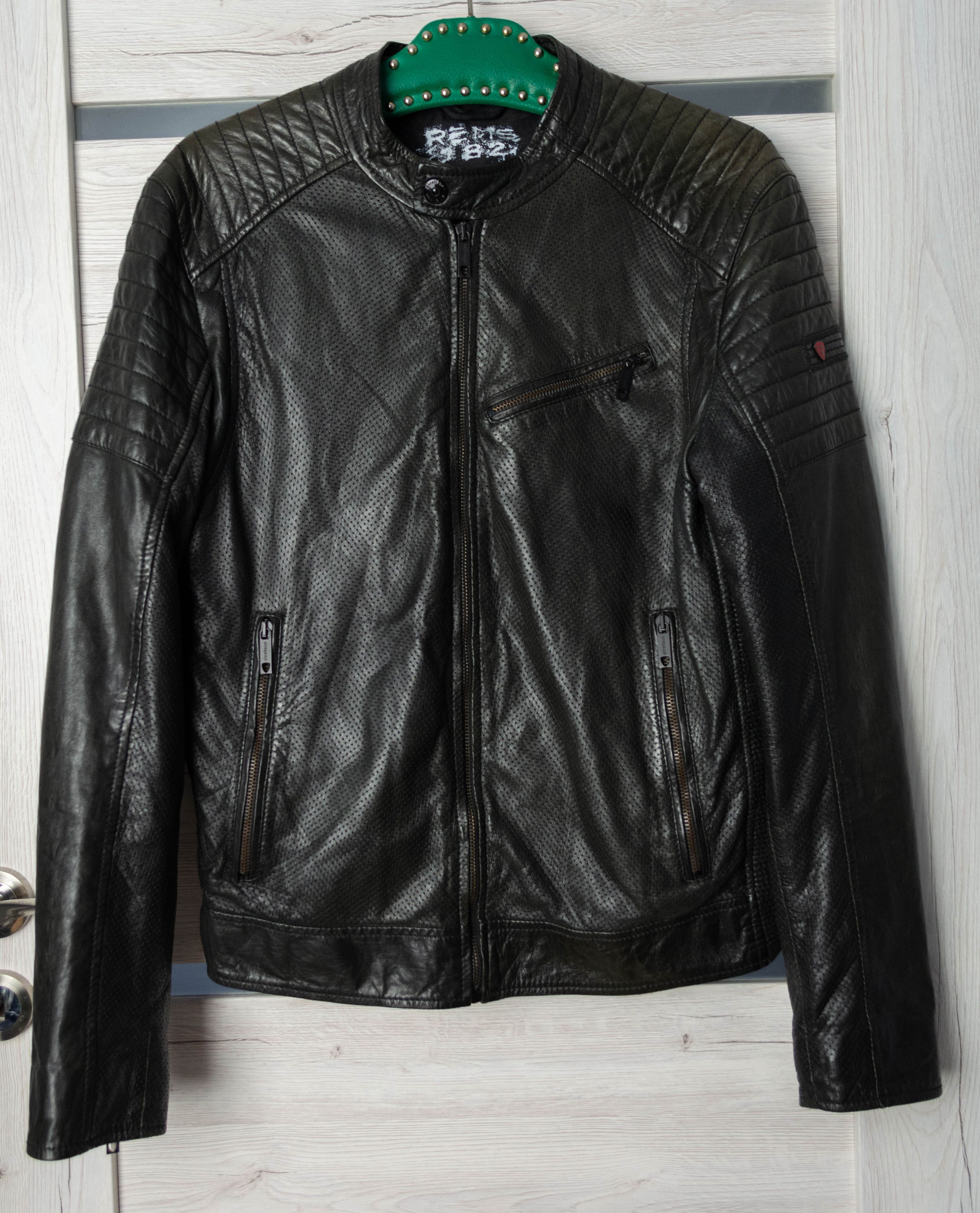 Strellson Strellson anvers lamb leather jacket black Size US M / EU 48-50 / 2 - 1 Thumbnail