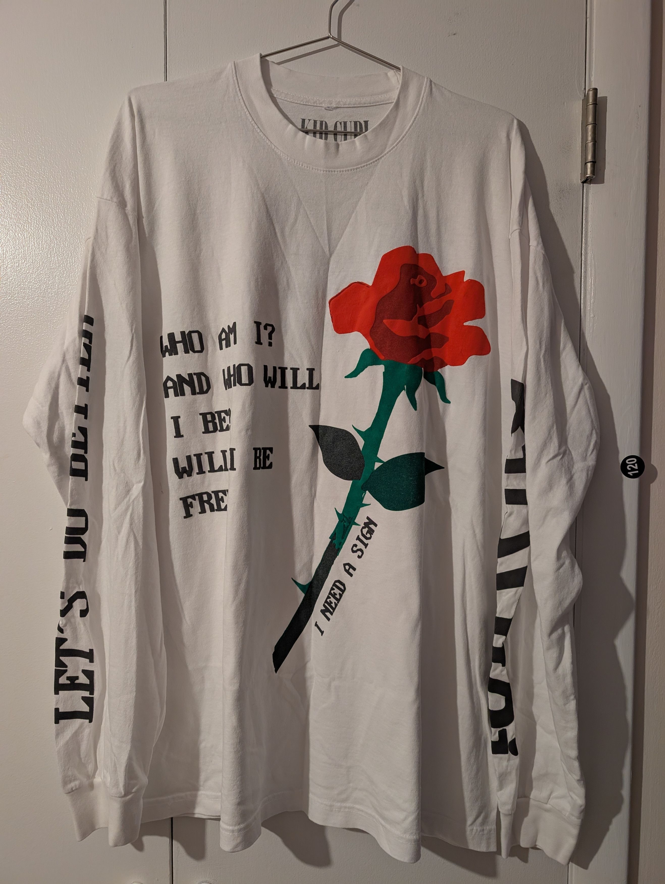 Cactus Plant Flea Market × Kid Cudi Kid Cudi Rose Long sleeve x CPFM Size US XXL / EU 58 / 5 - 1 Thumbnail