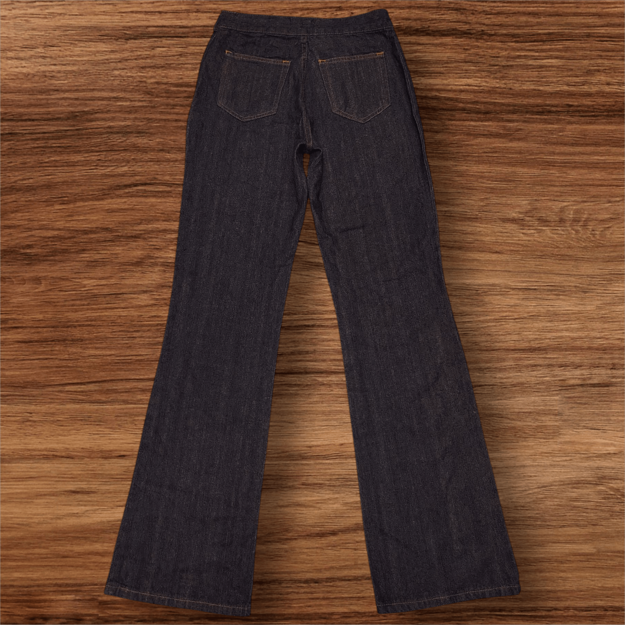 If Six Was Nine Rare💥Insane💥Japanese Vale Lace up Flare Jeans Size 26" / US 2 / IT 38 - 10 Thumbnail