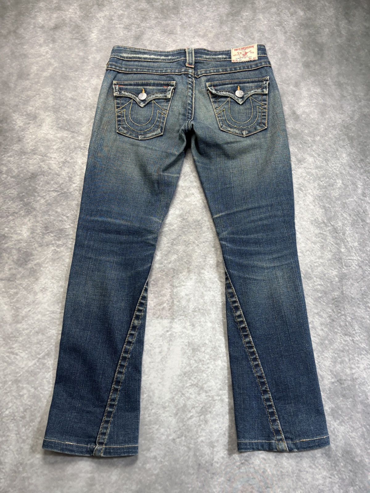 True Religion 2000s True Religion Jeans Made in USA Vintage Denim Pants 27 Size 30" / US 8 / IT 44 - 13 Thumbnail
