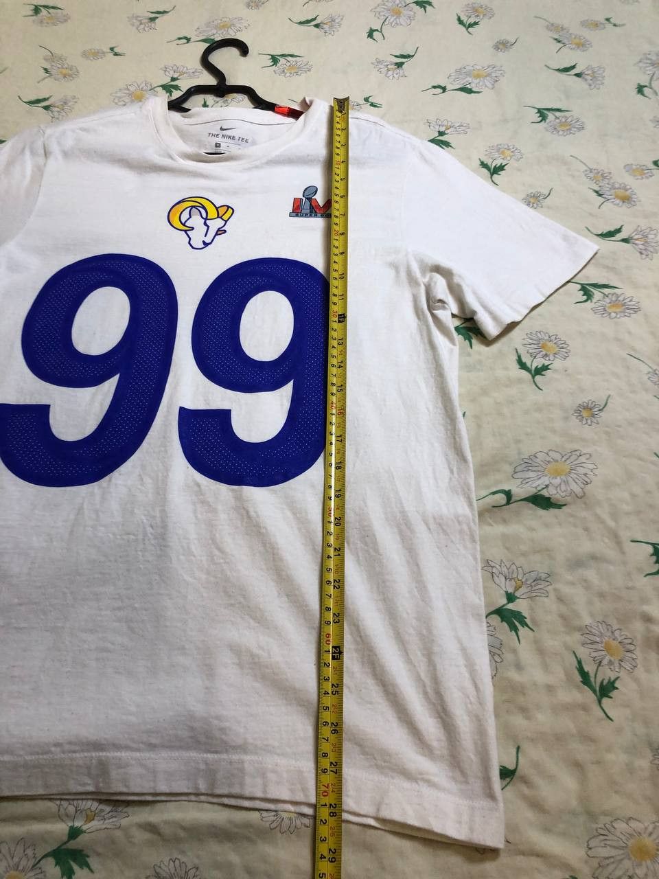 Nike Nike Aaron Donald White Los Angeles Rams Super Bowl LVI Size US M / EU 48-50 / 2 - 8 Thumbnail