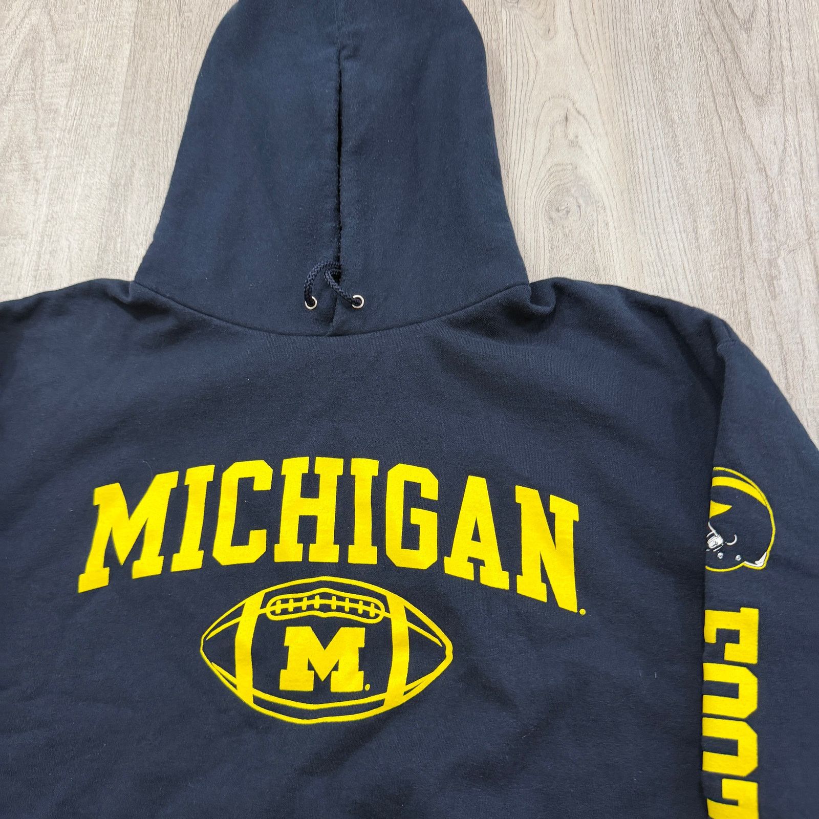 Champion Champion Michigan Wolverines Hoodie Men's Extra Large Blue Size US XL / EU 56 / 4 - 3 Thumbnail