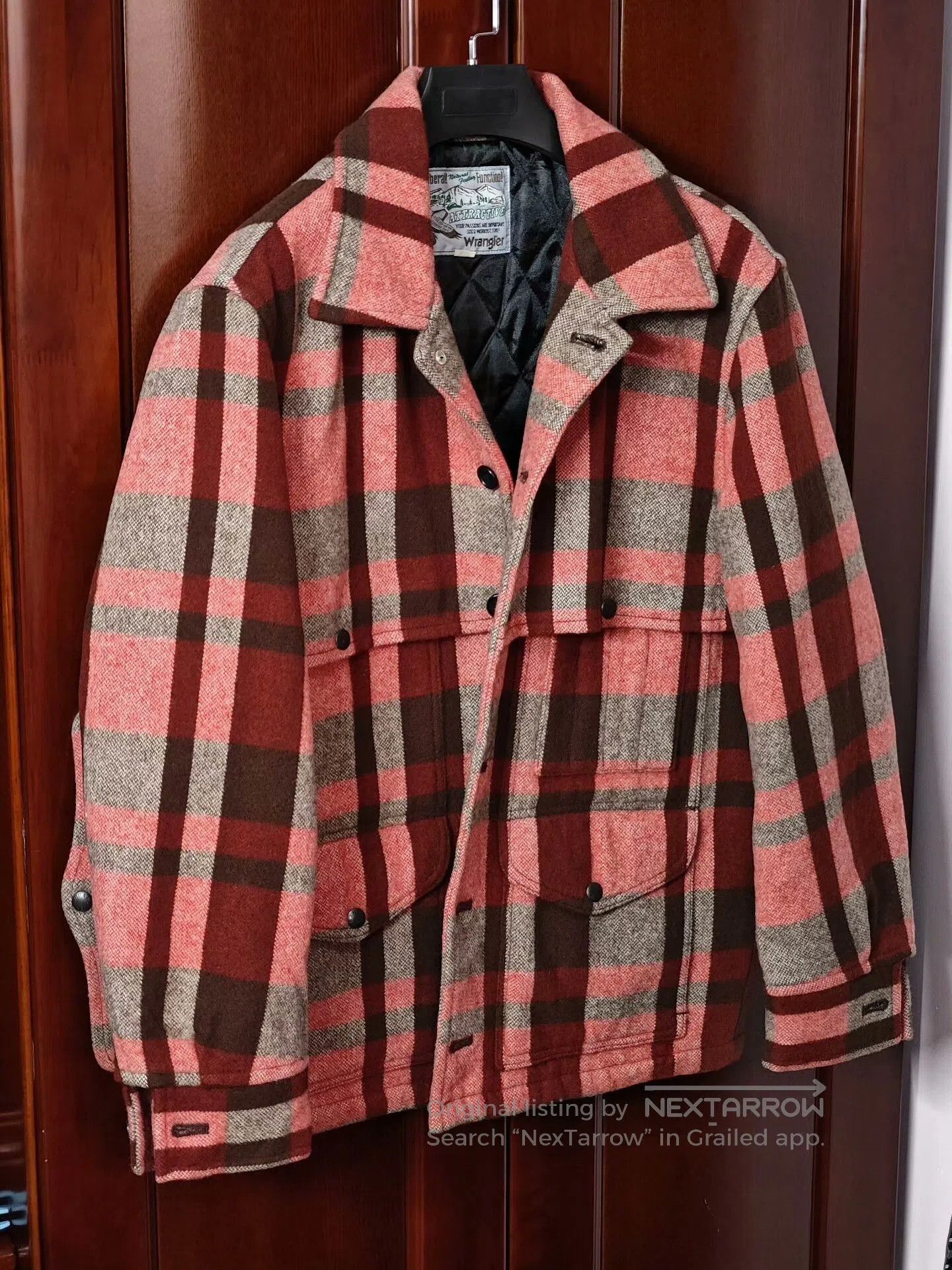 Wrangler Wrangler Wool Hunting Jacket. Size US L / EU 52-54 / 3 - 1 Thumbnail