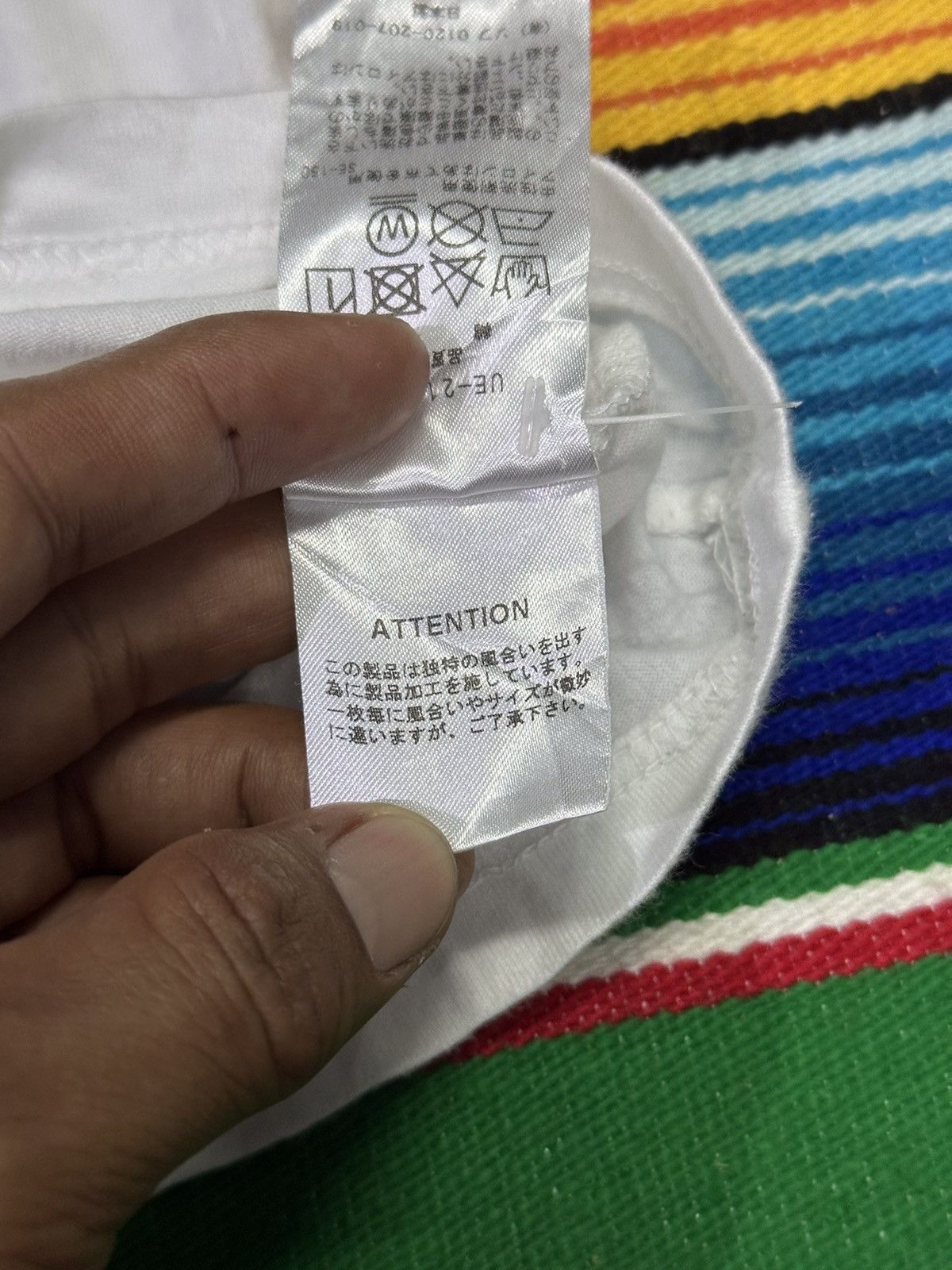 Designer × Japanese Brand × uniform experiment 💥Japanese Brand💥 Uniform Experiment White Tee 💥 Size US L / EU 52-54 / 3 - 10 Thumbnail