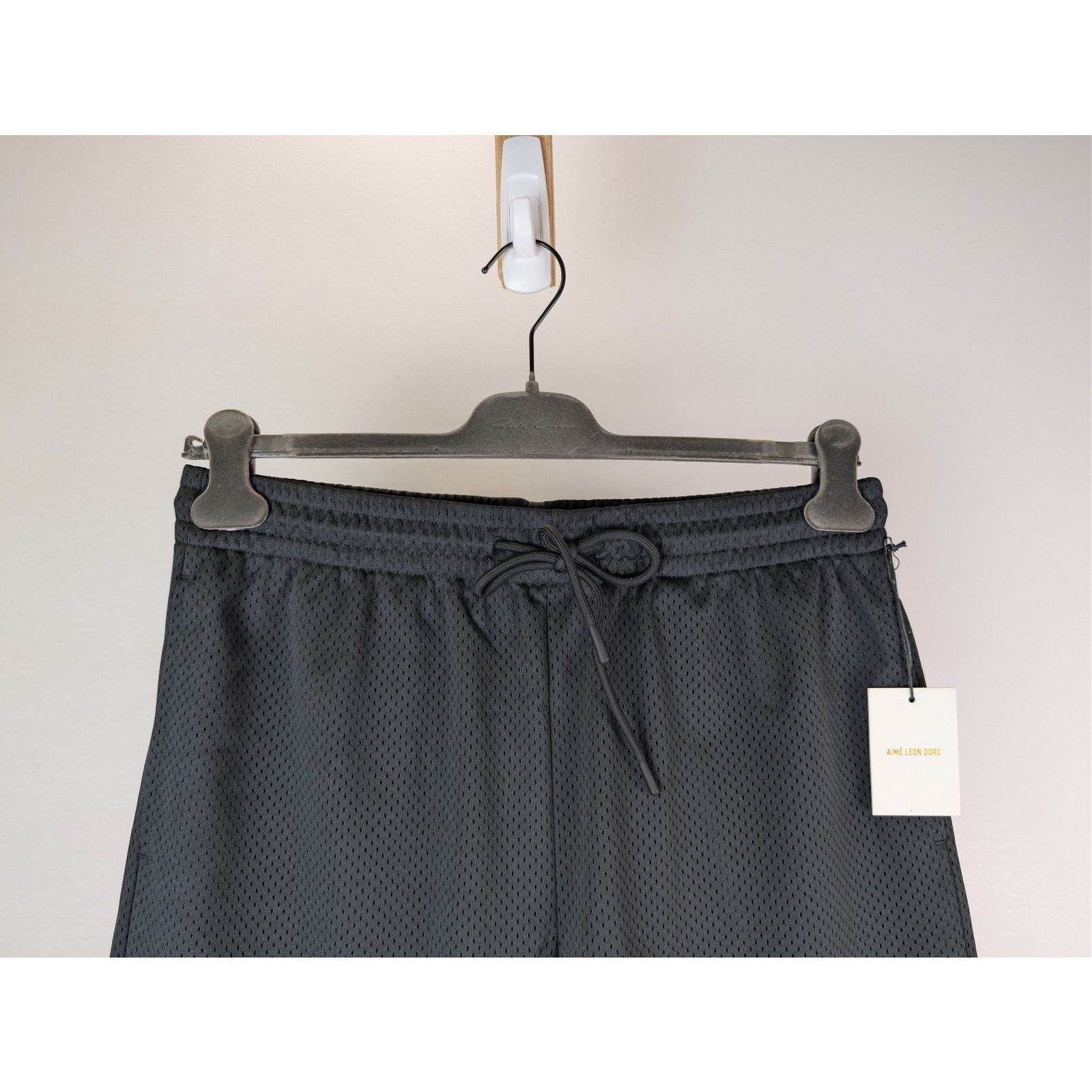 Aime Leon Dore o1rshd1 Mesh Gym Shorts in Jet Black Size US 36 / EU 52 - 3 Thumbnail