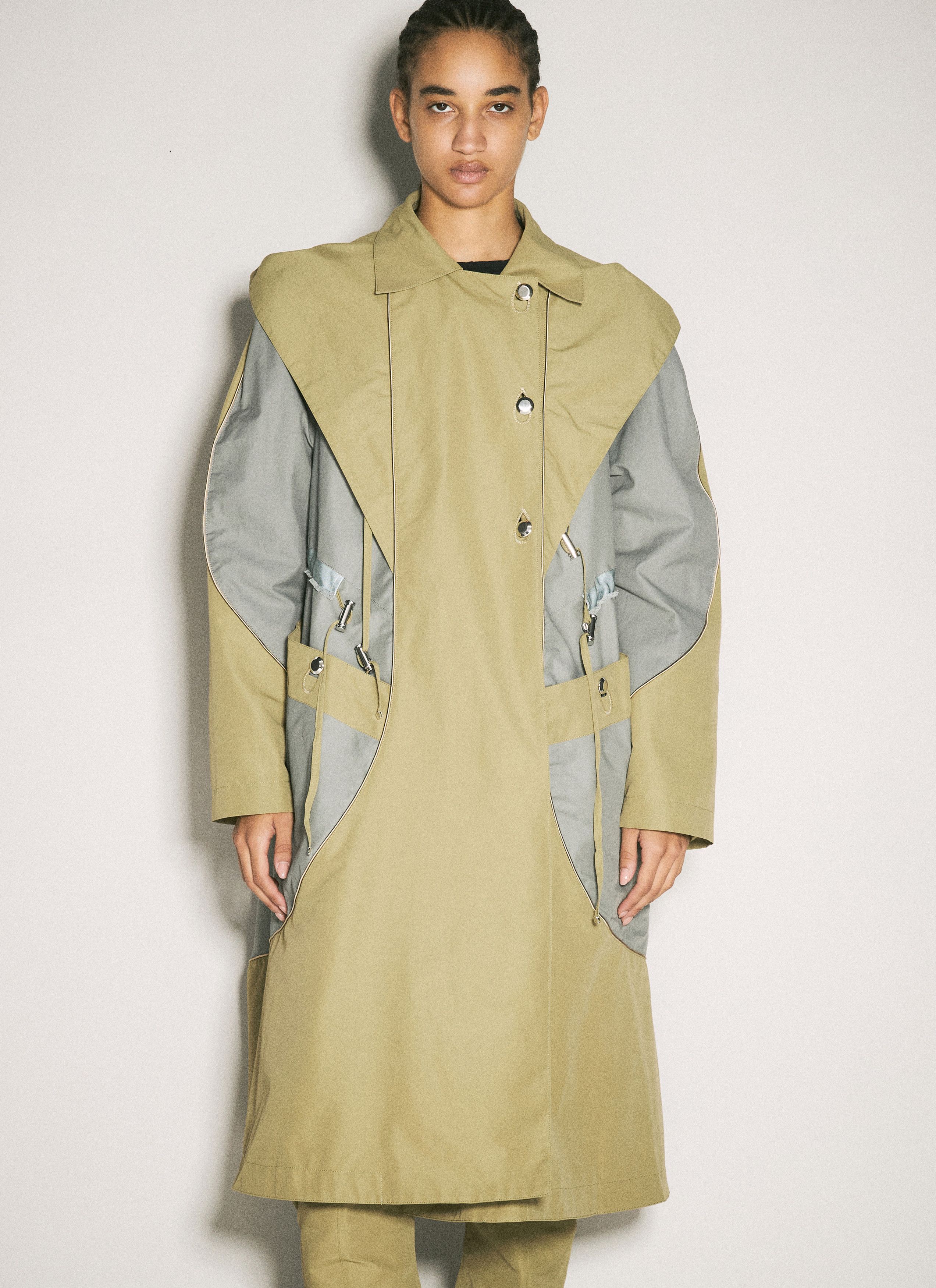 Kiko Kostadinov Herne Hooded Trench Coat Size S / US 4 / IT 40 - 1 Thumbnail