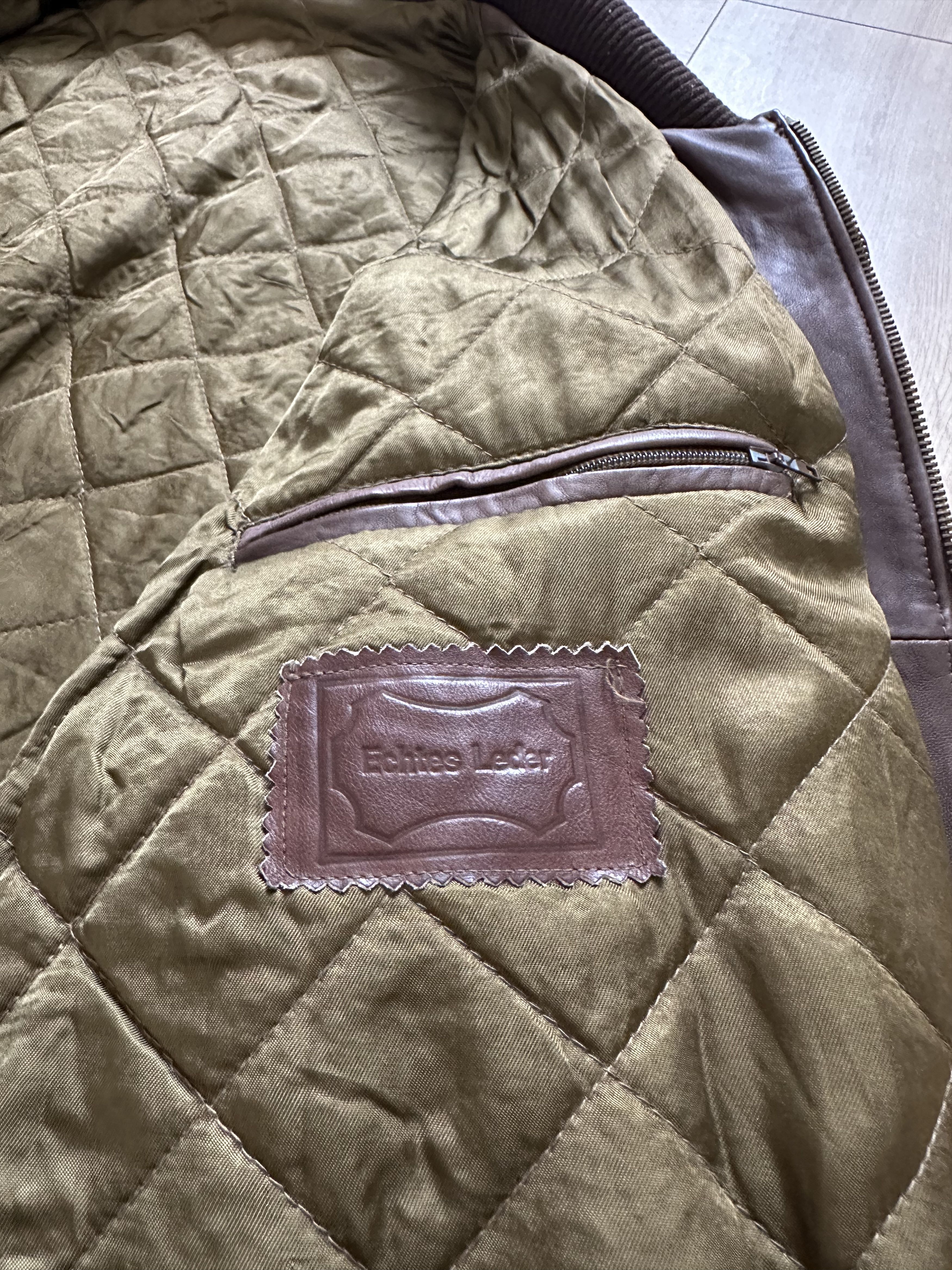 Genuine Leather Genuine leather aviator jacket Size US XL / EU 56 / 4 - 7 Thumbnail