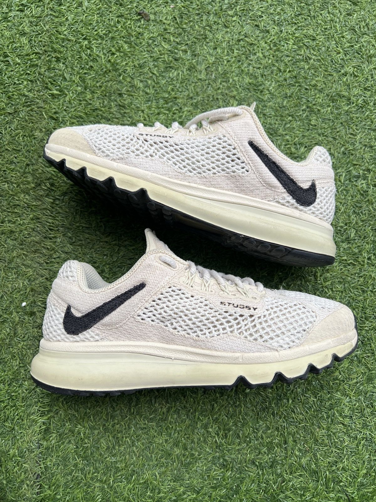 Nike × Stussy Nike x Stussy Air Max 2013 Fosil DM6447-200 Size US 8.5 / EU 41-42 - 2 Thumbnail