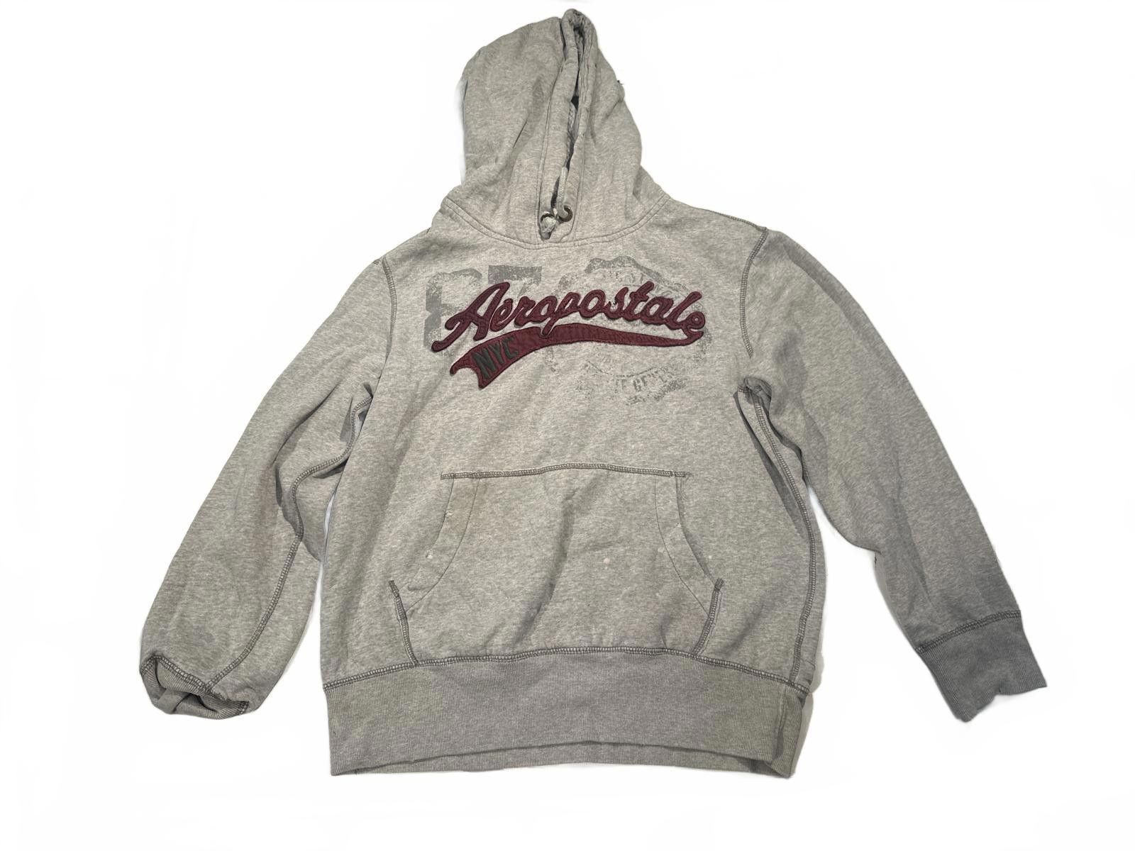 Aeropostale Aeropostale Women's Grey Medium Pullover Hoodie Size M / US 6-8 / IT 42-44 - 1 Thumbnail