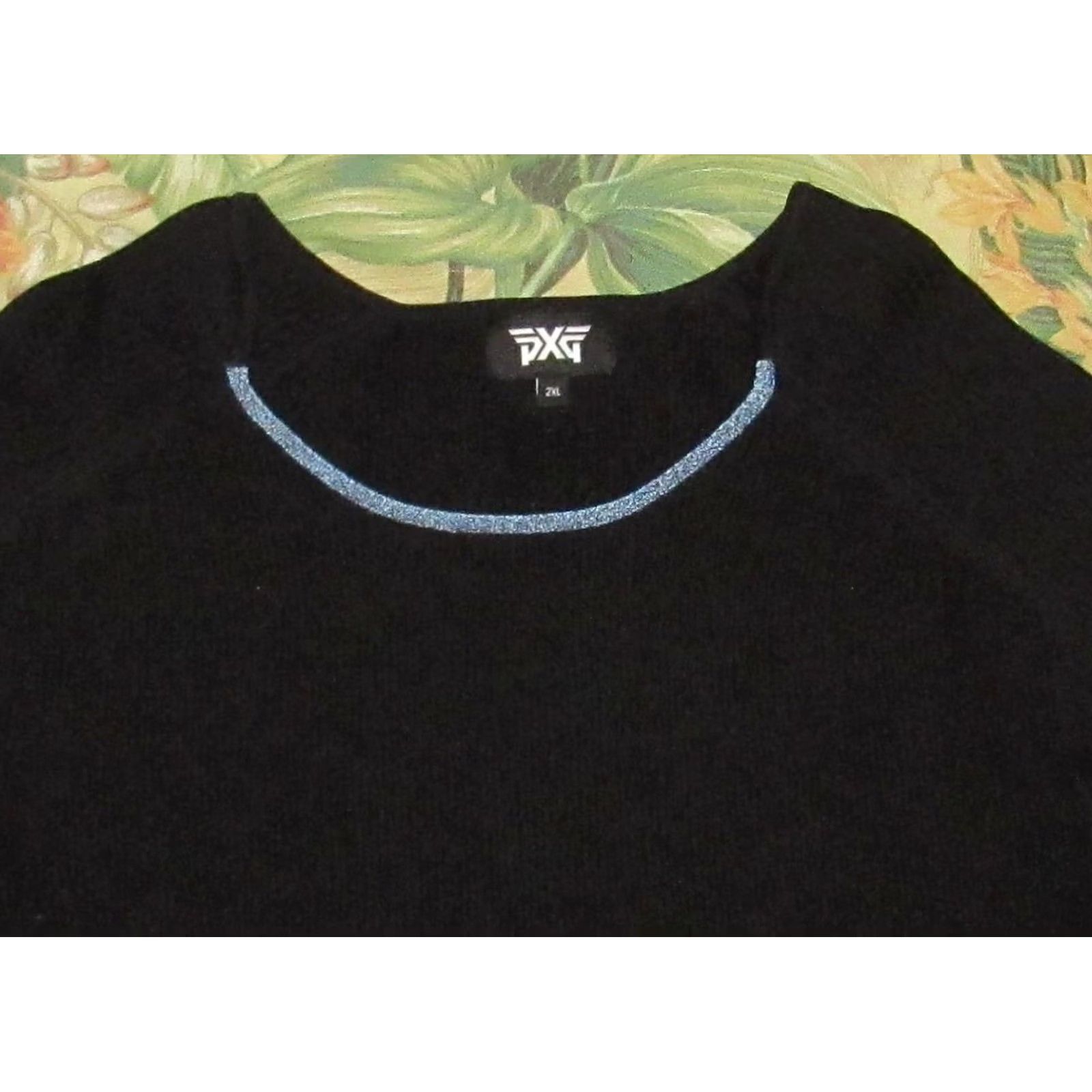 Layer 8 PXG X NJ Long Sleeve Black Knitted Hybrid Base Layer Sweater 2XL Mens Size US XXL / EU 58 / 5 - 2 Thumbnail
