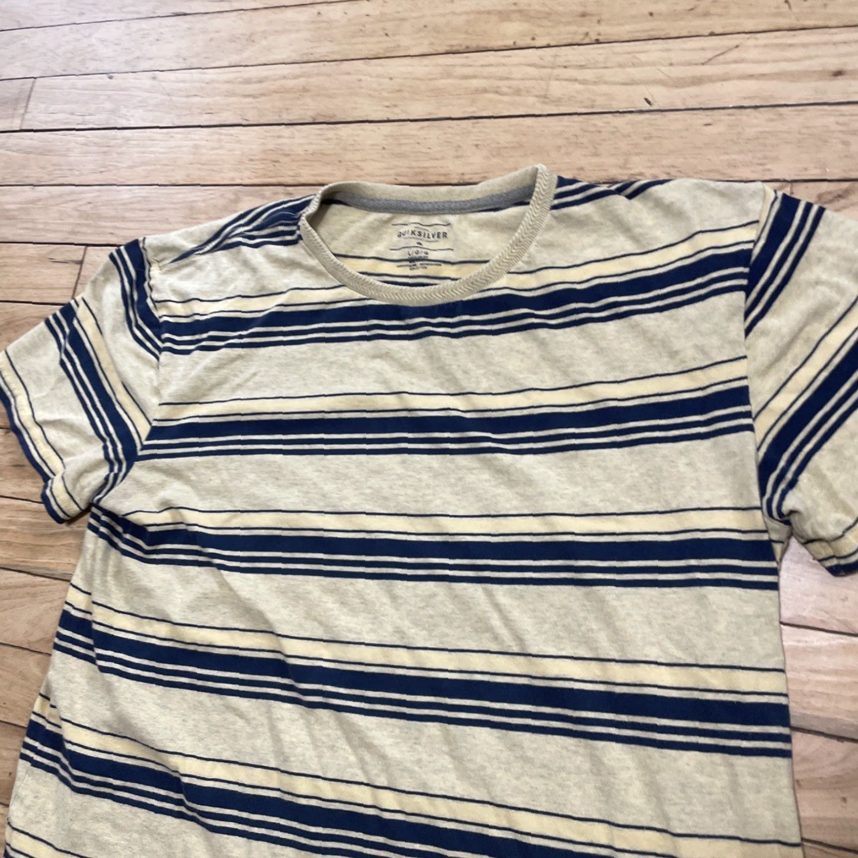 Quiksilver Quiksilver Striped Shirt Men L Yellow Black 1970s 90s y2k skater streetwear Shirt Mens L Yellow Black 90s Quiksilver Striped Shirt Size US L / EU 52-54 / 3 - 3 Thumbnail