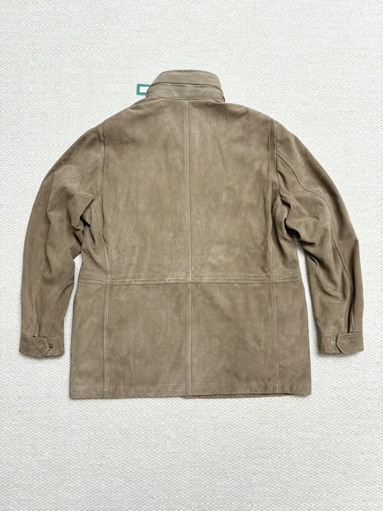 Loro Piana LORO PIANA Traveller suede leather travel jacket for men Size US L / EU 52-54 / 3 - 2 Thumbnail