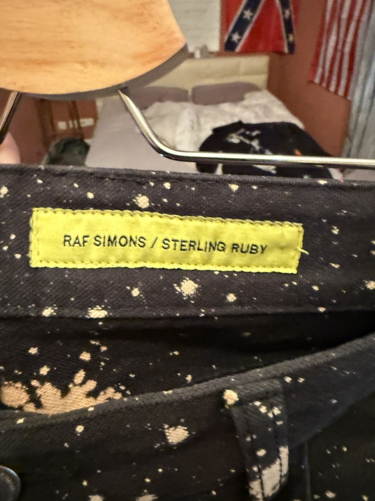 Raf Simons × Sterling Ruby Raf Simons X Sterling Ruby denim painted pants Size US 30 / EU 46 - 3 Thumbnail