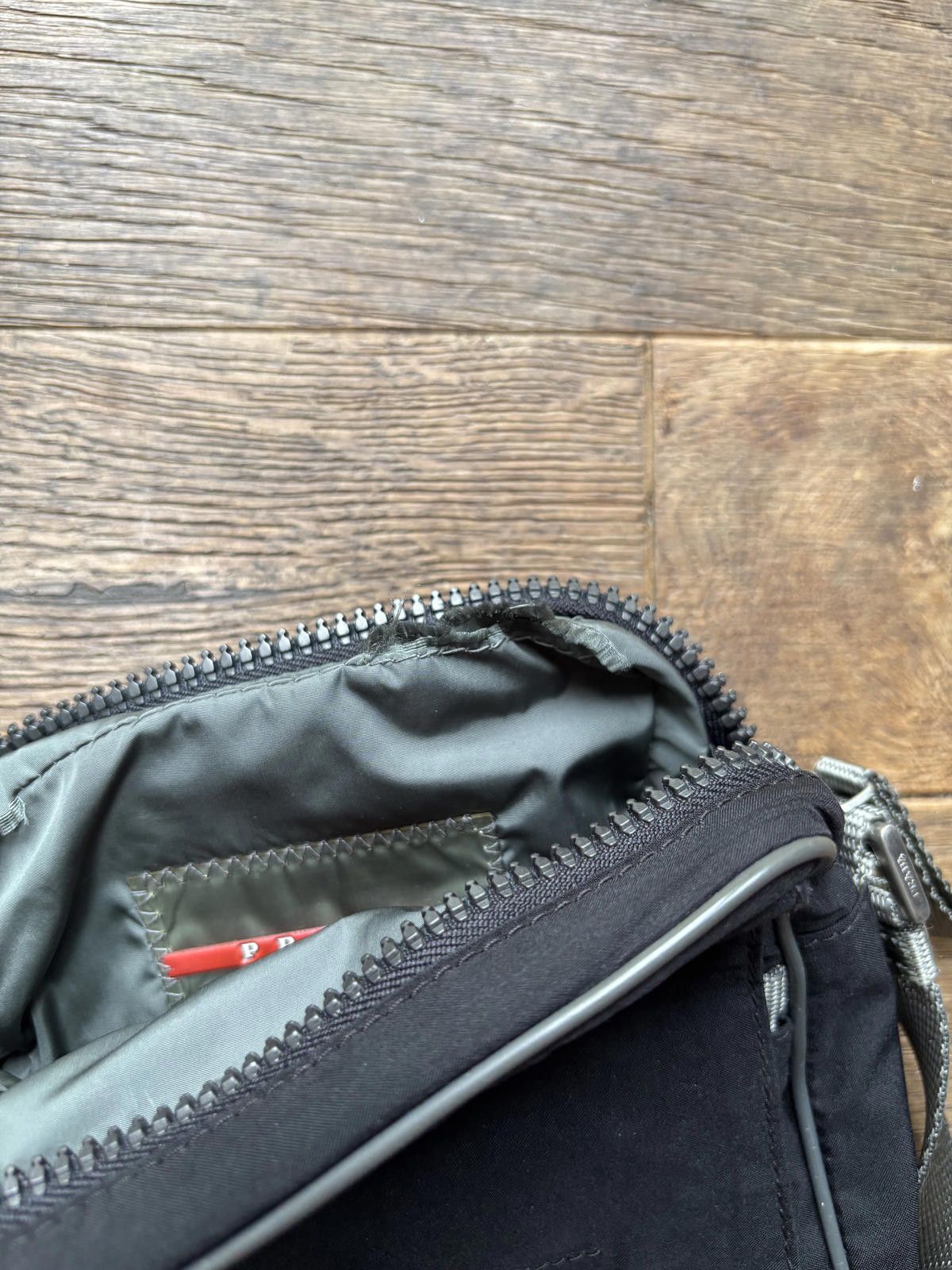 Prada Prada Sport Red Tab Nylon Crossbody Bag – Black Size ONE SIZE - 5 Thumbnail