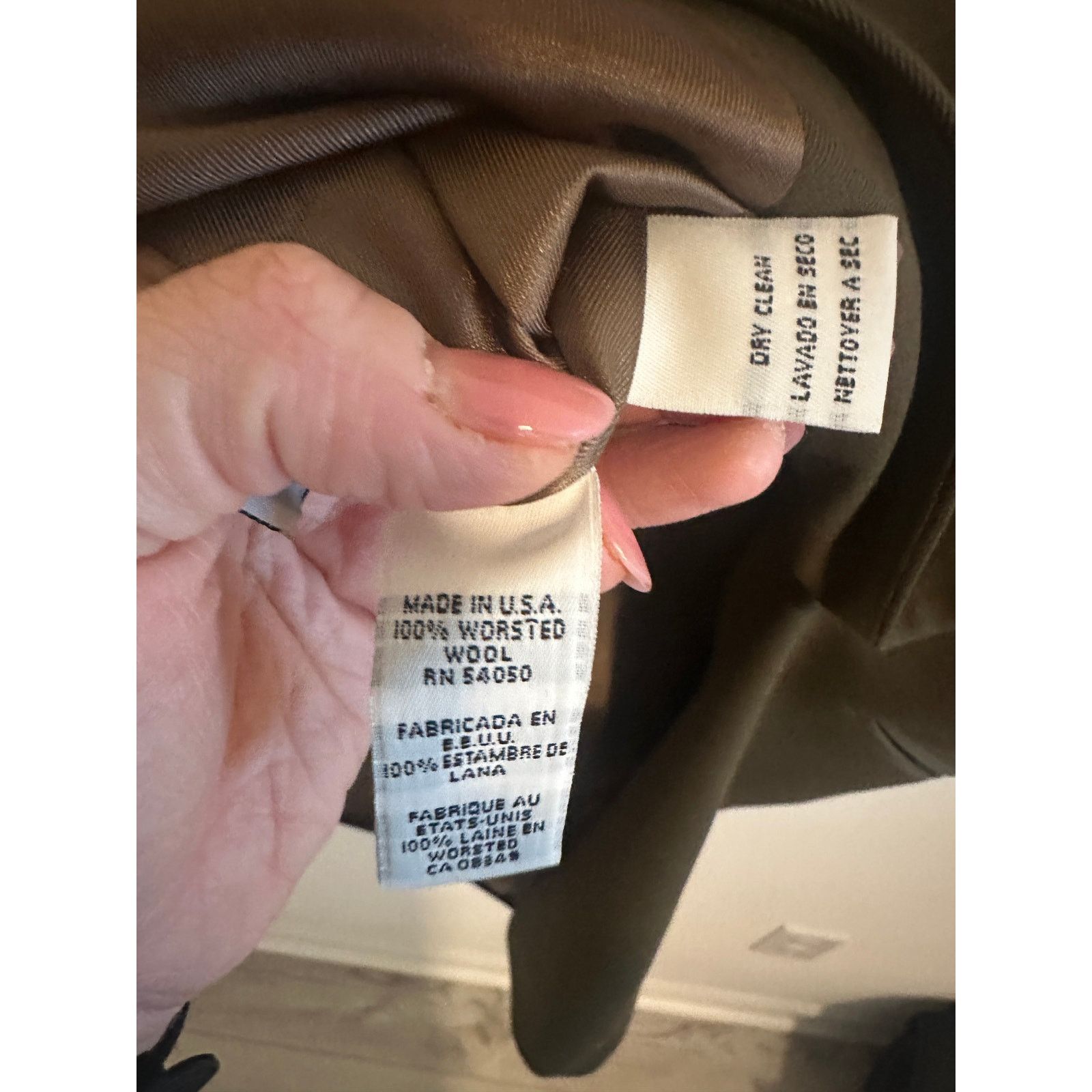 Jones New York Jones New York Brown Gold Button Long Sleeve Collar Blazer Size L / US 10 / IT 46 - 14 Thumbnail