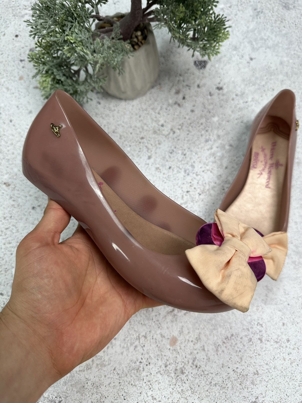 Designer × Melissa × Vivienne Westwood Vivienne Westwood x Melissa Anglomania ballet flats shoes Size US 6 / IT 36 - 4 Thumbnail