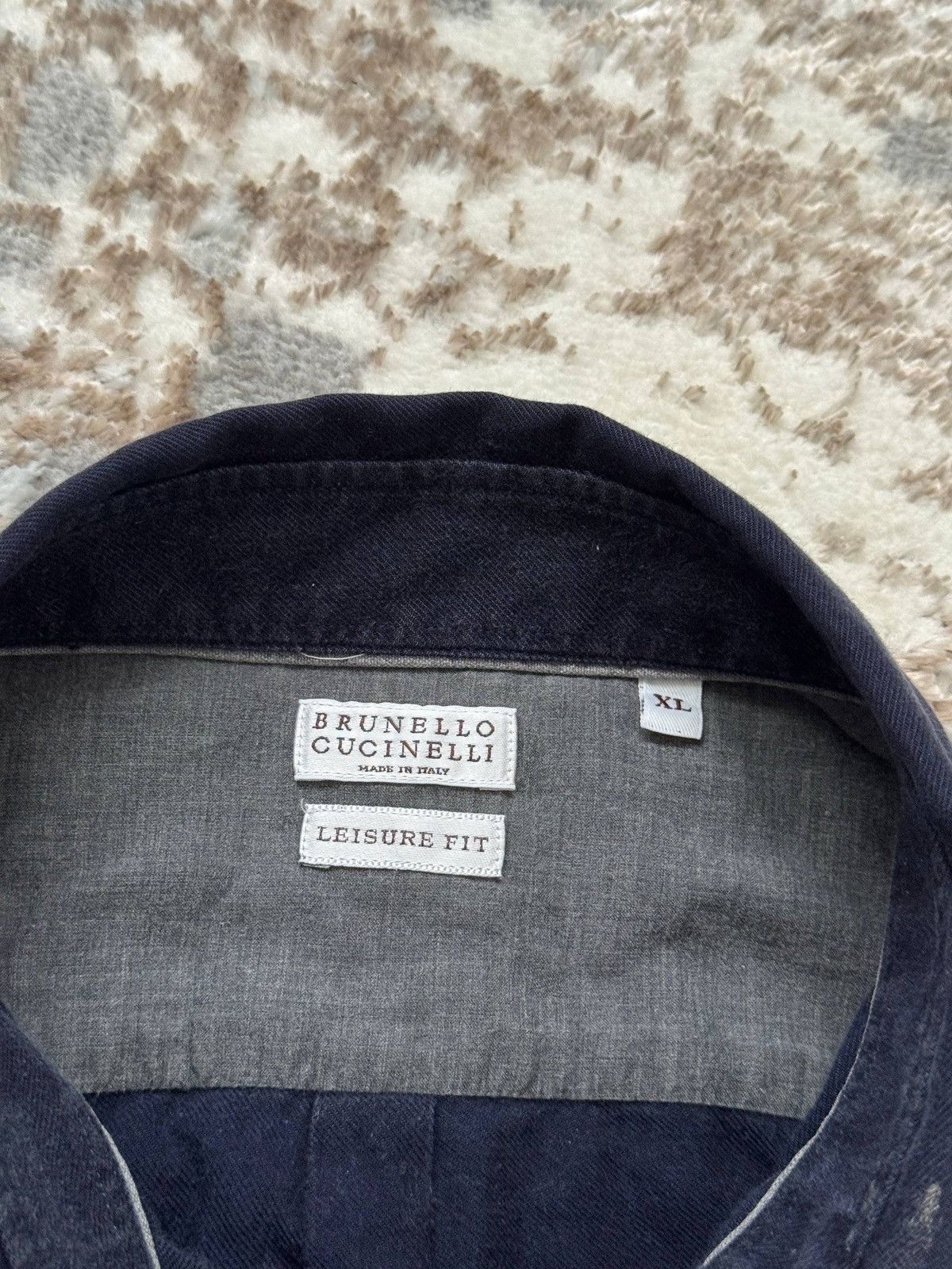 Brunello Cucinelli BRUNELLO CUCINELLI SHIRT Size 54R - 5 Thumbnail