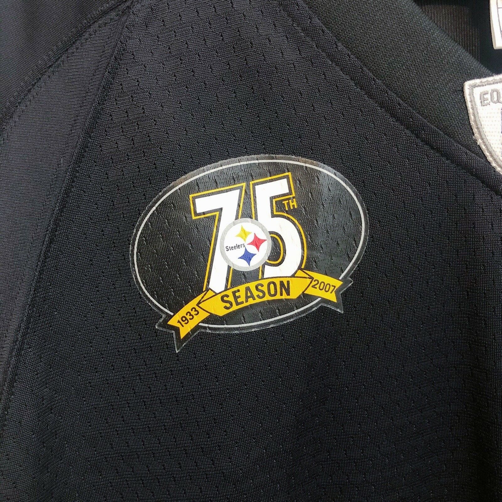 Reebok 2007 Pittsburgh Steelers Blank 75th Anniversary Jersey Size US L / EU 52-54 / 3 - 3 Thumbnail
