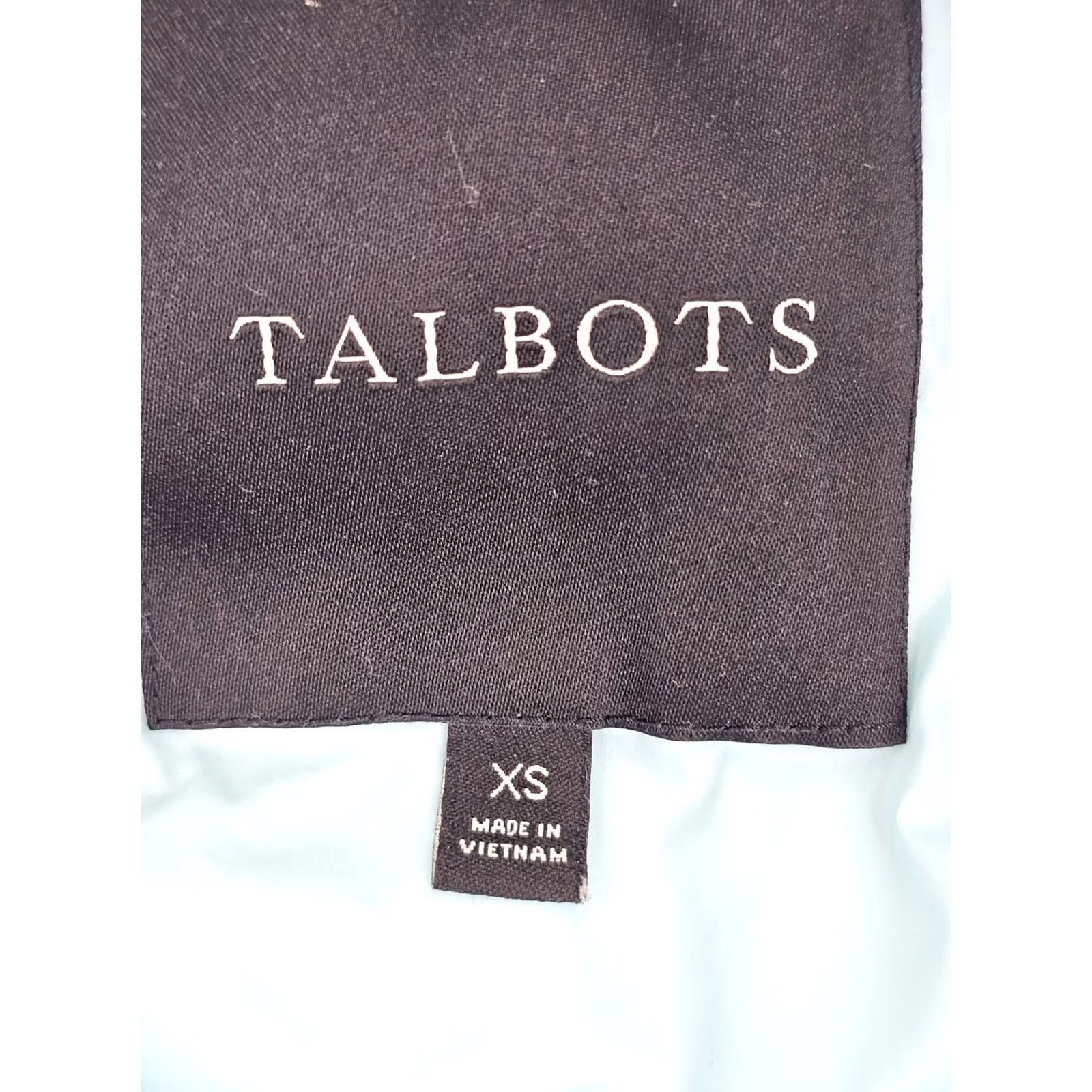 Talbots Talbots Vest Women XS Full Zip Quilted Puffer Down Insulated Aqua Blue EUC Size XS / US 0-2 / IT 36-38 - 2 Thumbnail