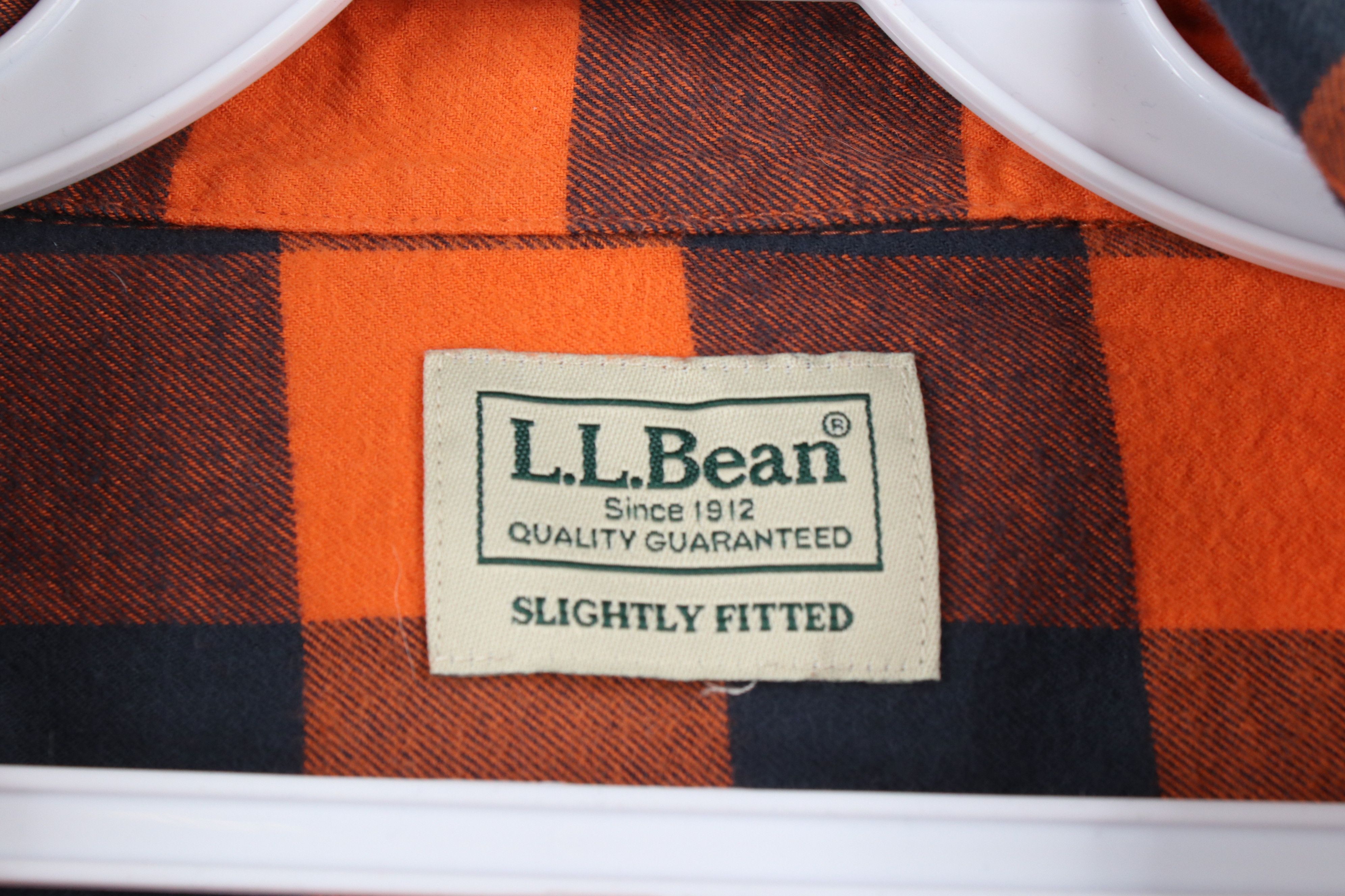 L.L. Bean × Vintage Vintage LL Bean Slightly Flannel Collared Button Shirt Size US XXL / EU 58 / 5 - 7 Thumbnail