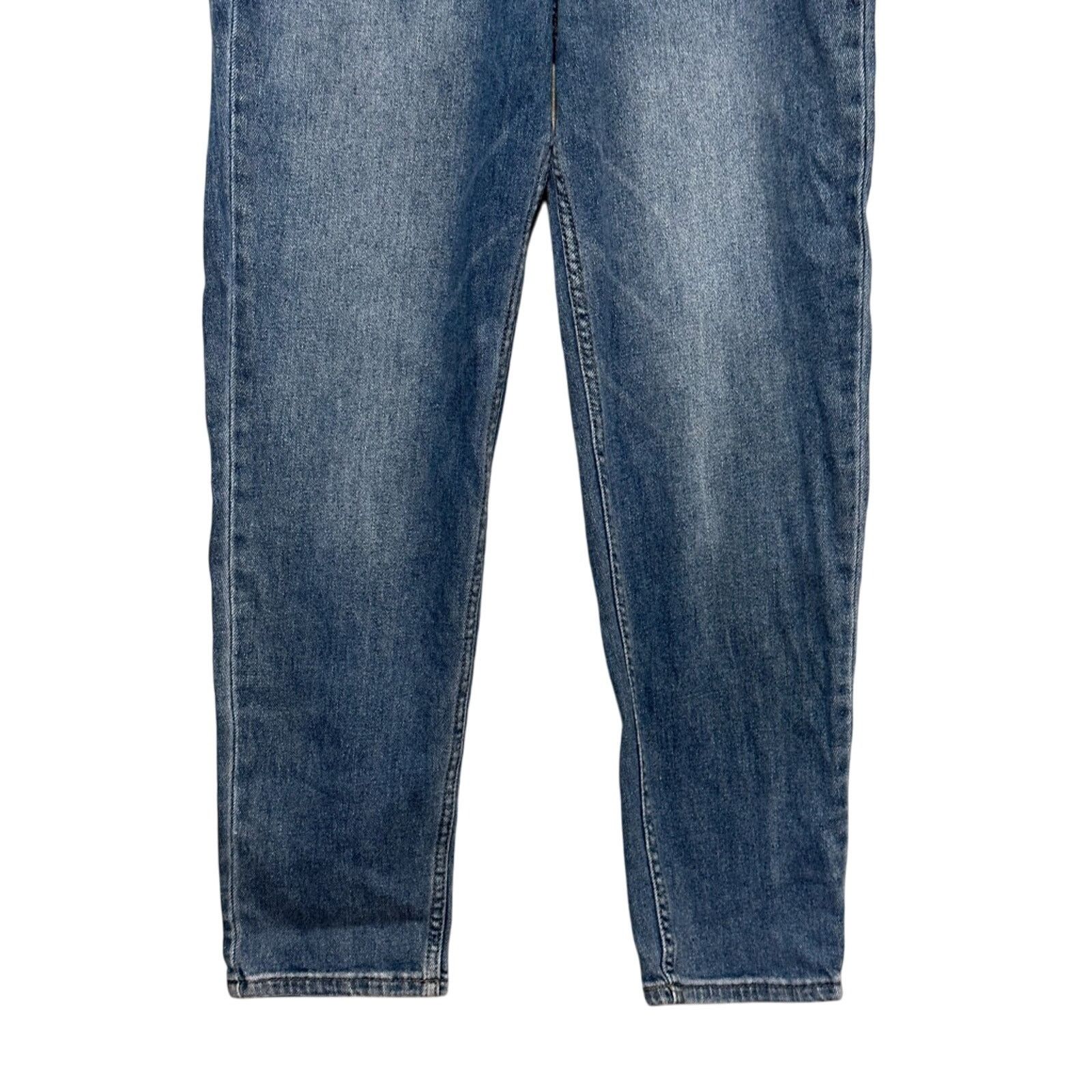 Other Abound Mom Jeans Straight Leg High Rise Button Fly Blue 27 Size 27" / US 4 / IT 40 - 6 Thumbnail