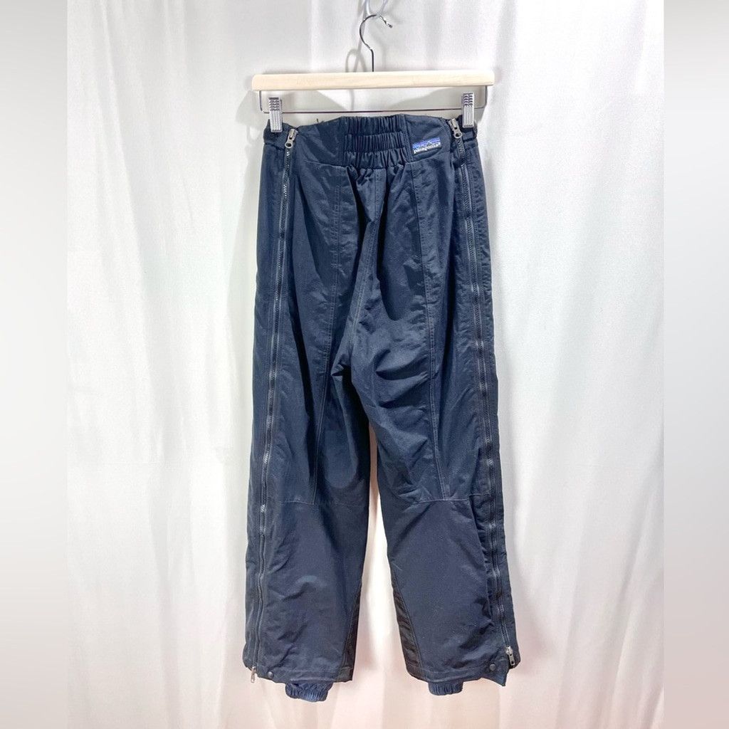 Patagonia Patagonia Black Lined Full Zip Leg High Waist Ski Pants US 6 Size 28" / US 6 / IT 42 - 3 Thumbnail